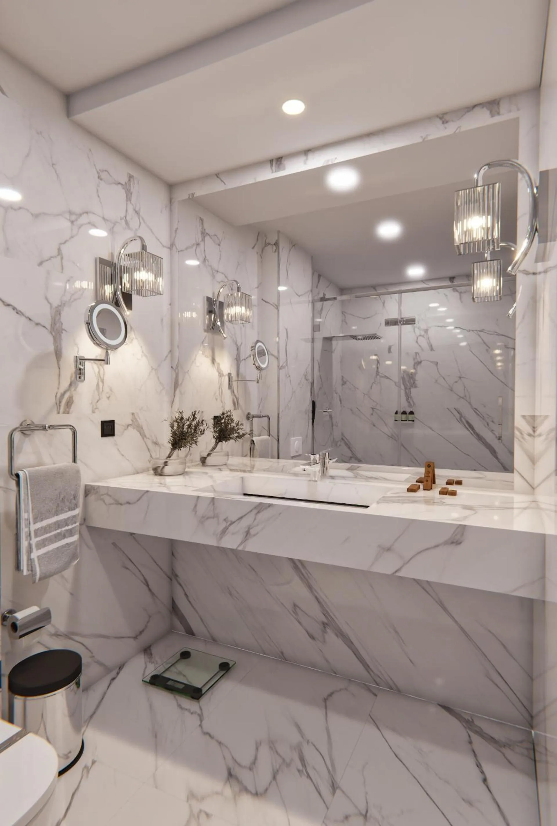 Bathroom in AlHamra Hotel Kuwait