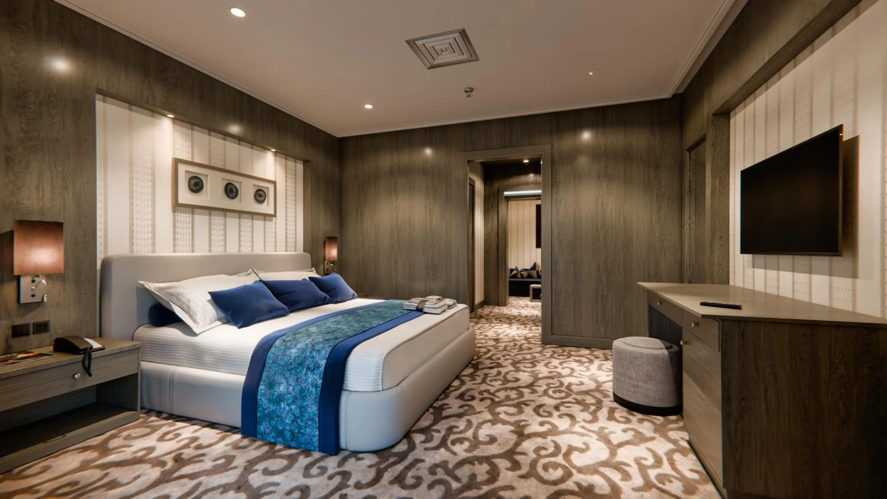 Bedroom, Bed in AlHamra Hotel Kuwait