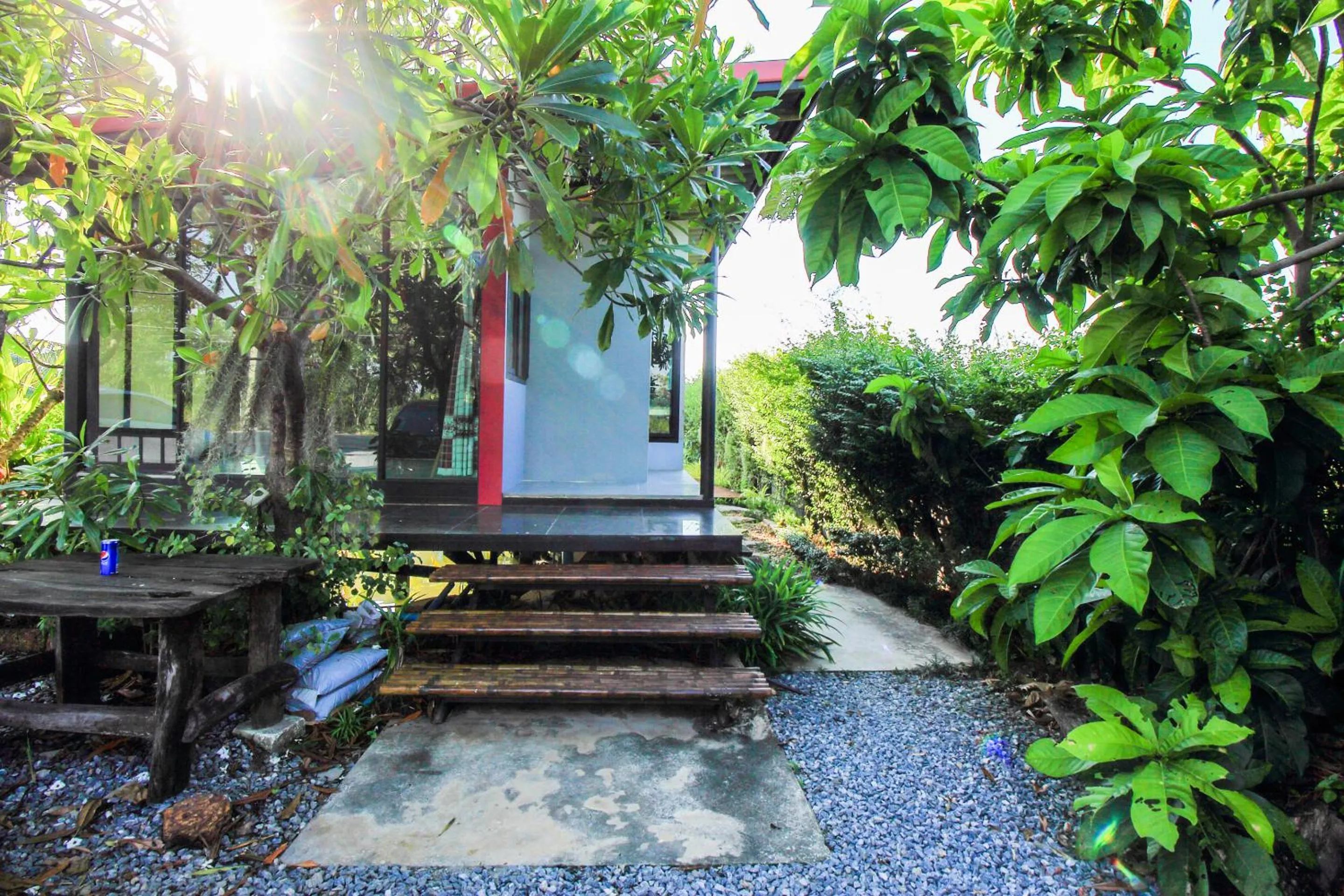 Garden in Plernsalaya resort