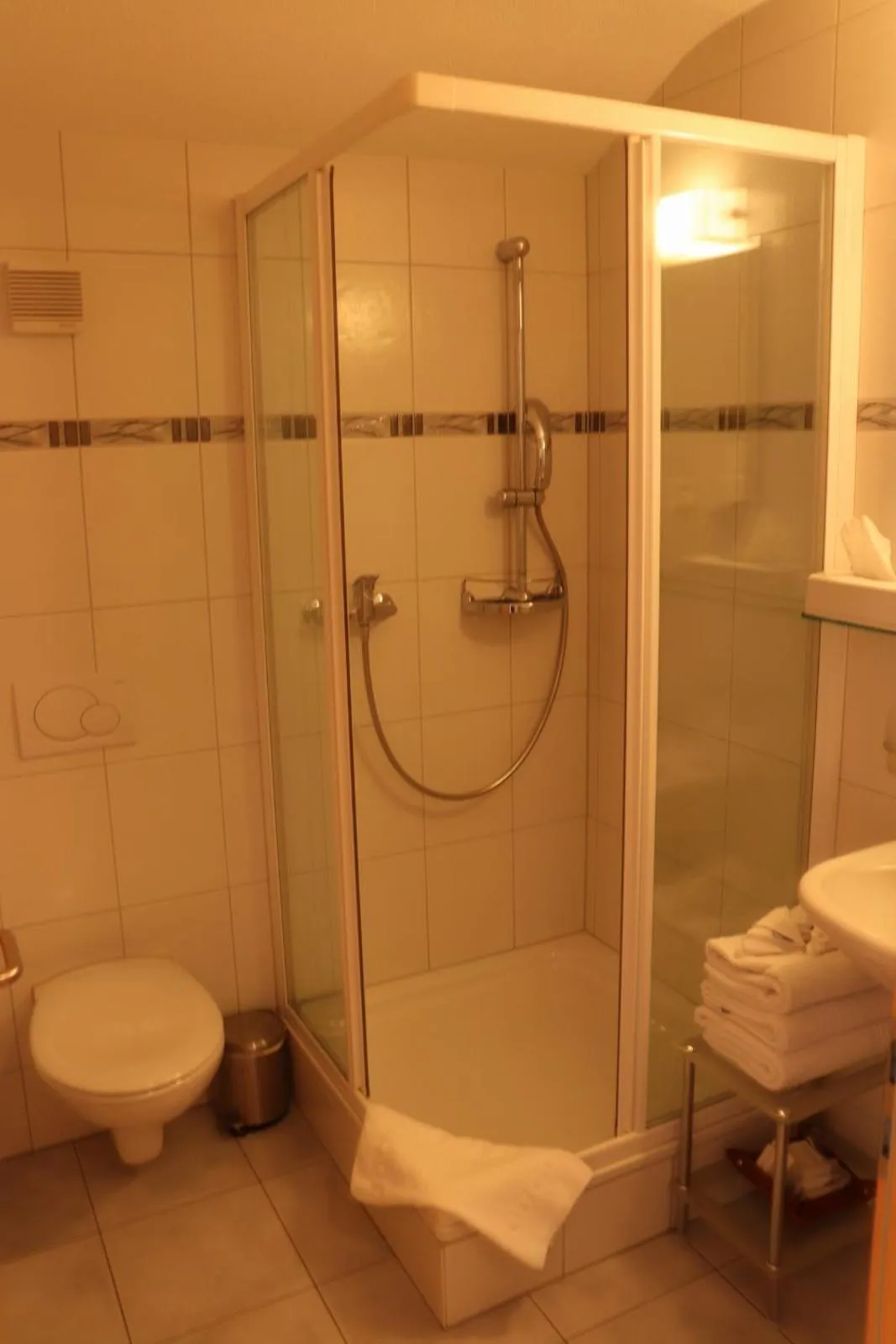 Bathroom in Hotel-Restaurant Ronalp