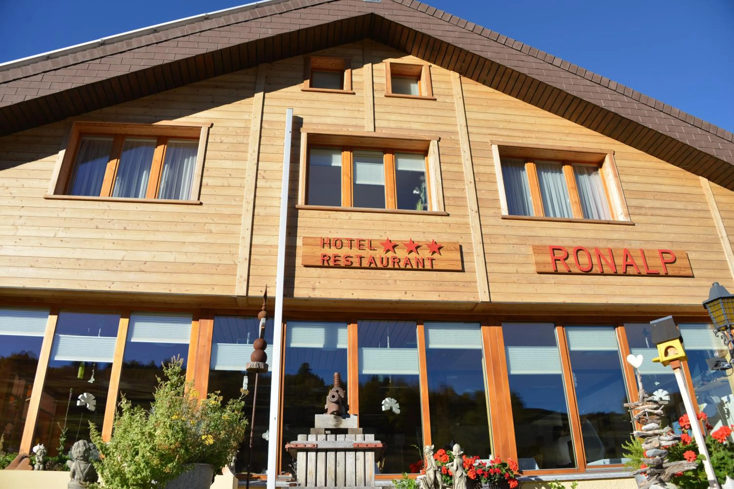 Facade/entrance in Hotel-Restaurant Ronalp