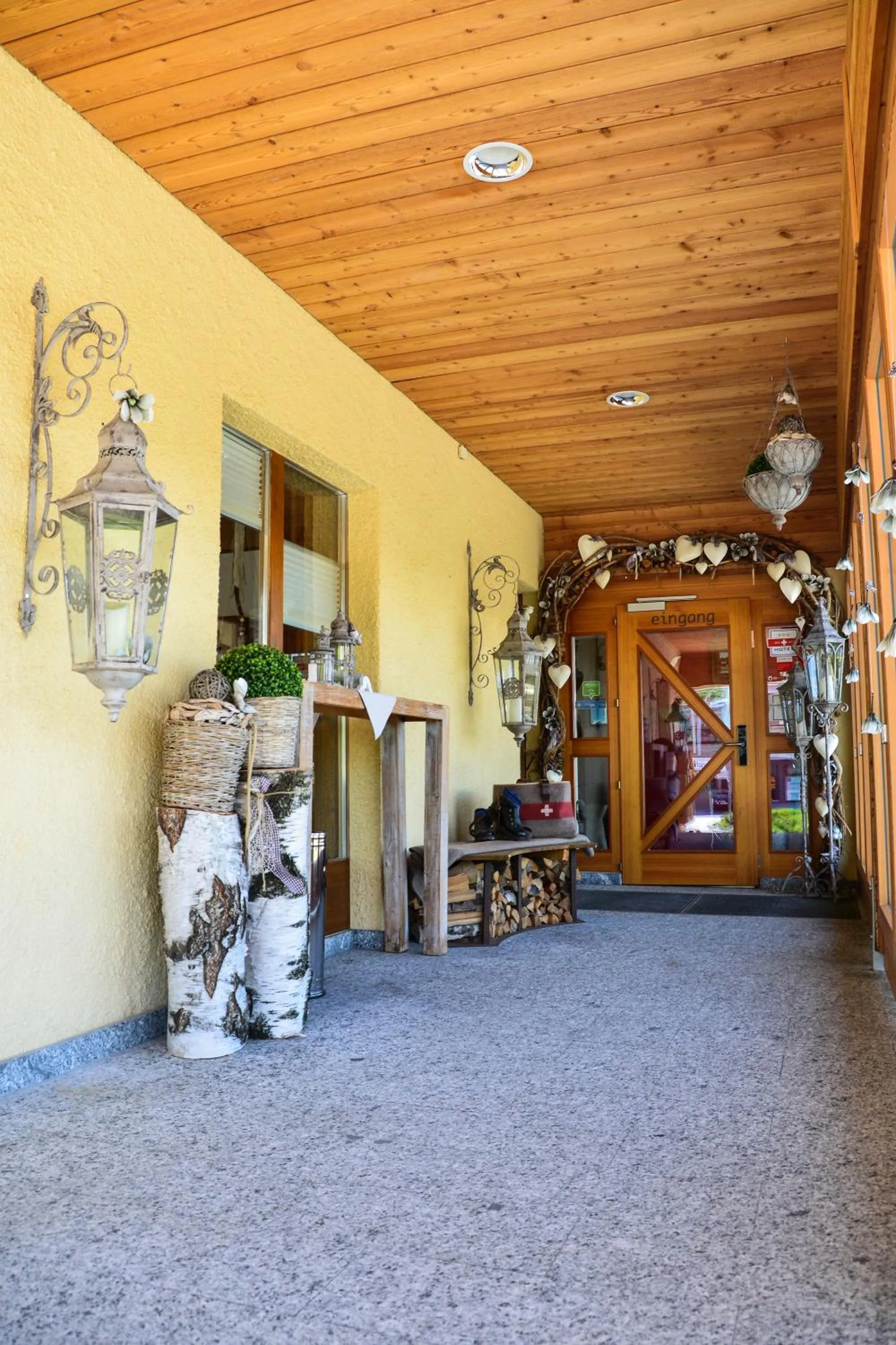 Facade/entrance in Hotel-Restaurant Ronalp