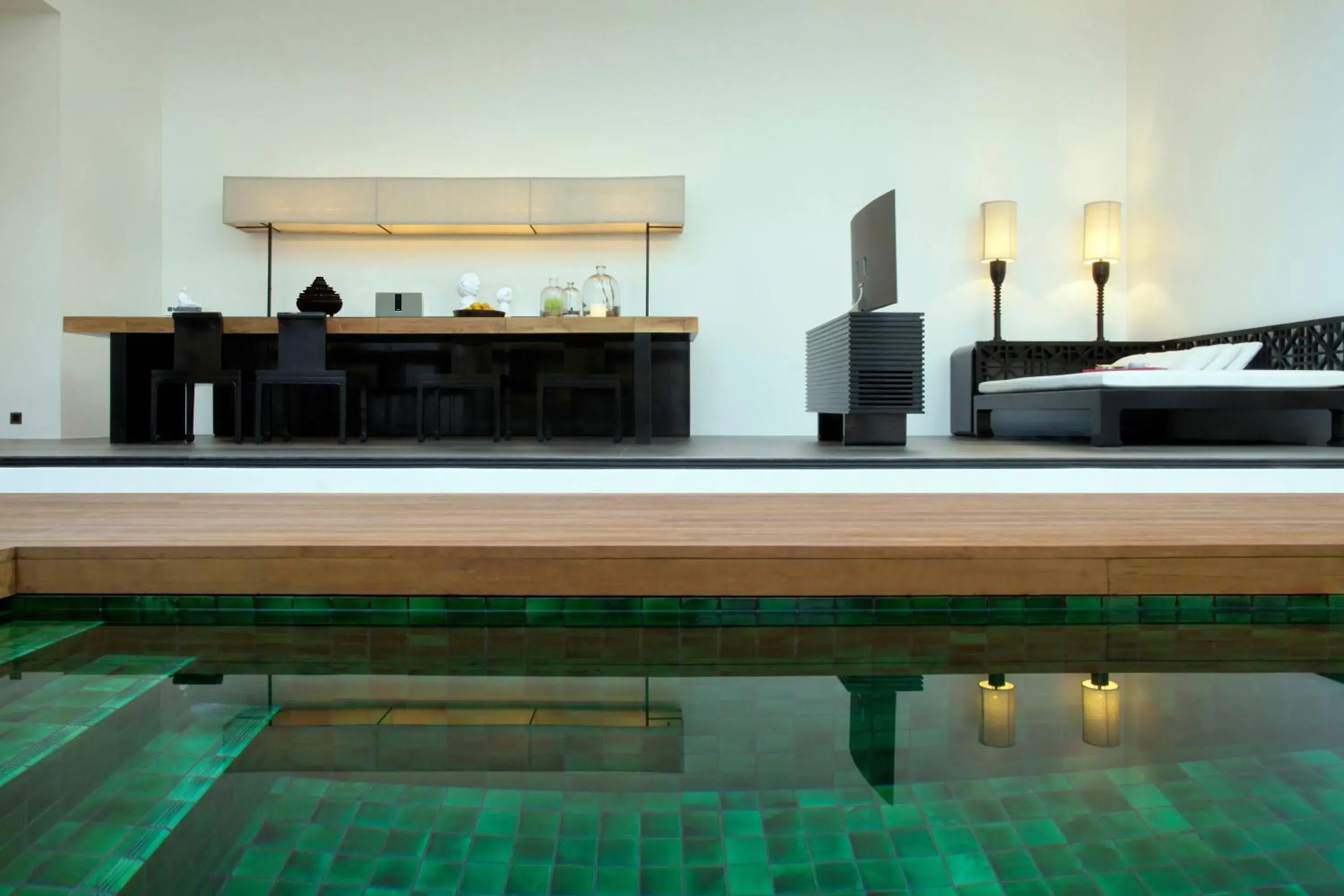 Living room in The Secret Pool Villas By The Library Koh Samui Living room in The Secret Pool Villas By The Library Koh Samui