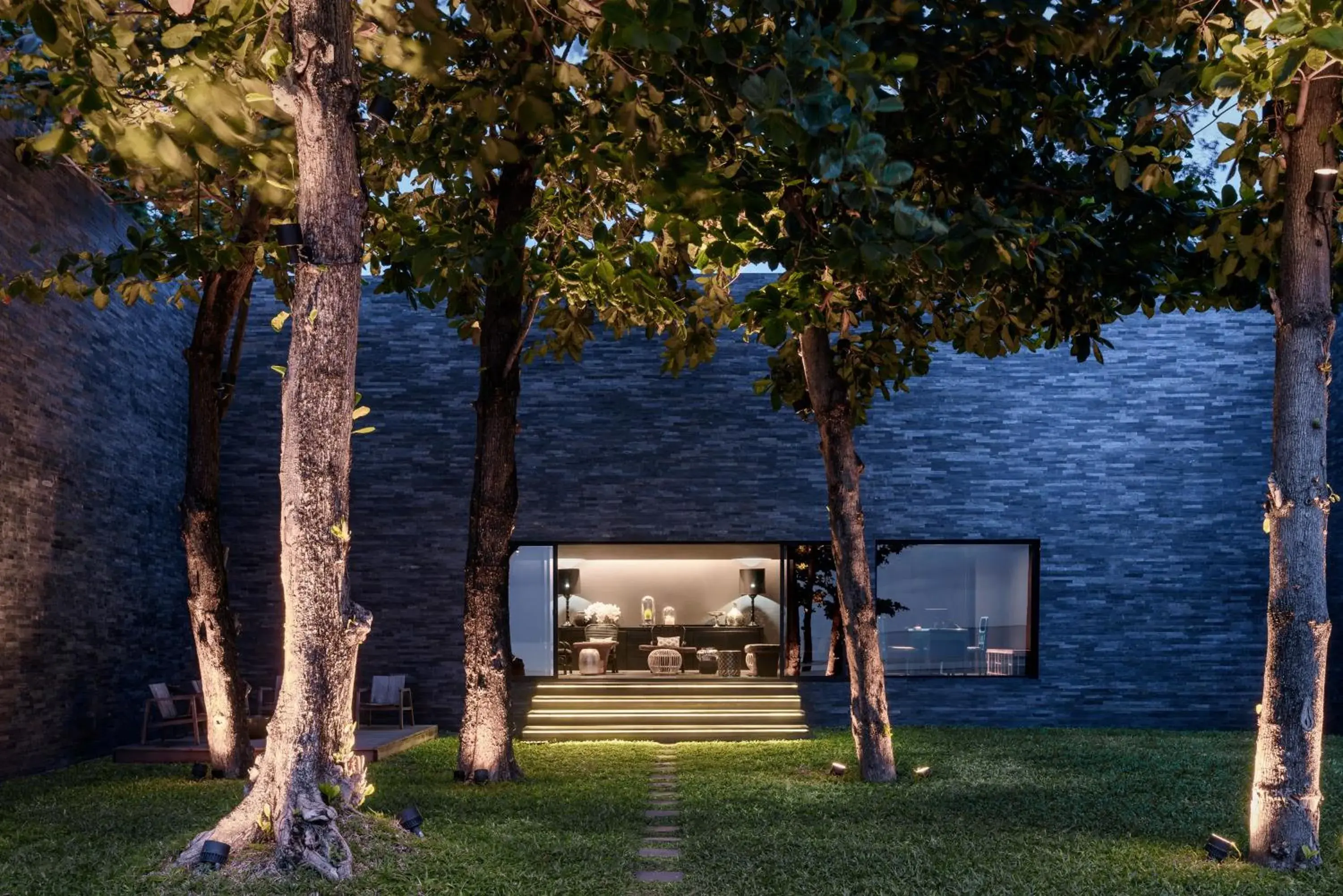 Facade/entrance in The Secret Pool Villas By The Library Koh Samui Facade/entrance in The Secret Pool Villas By The Library Koh Samui