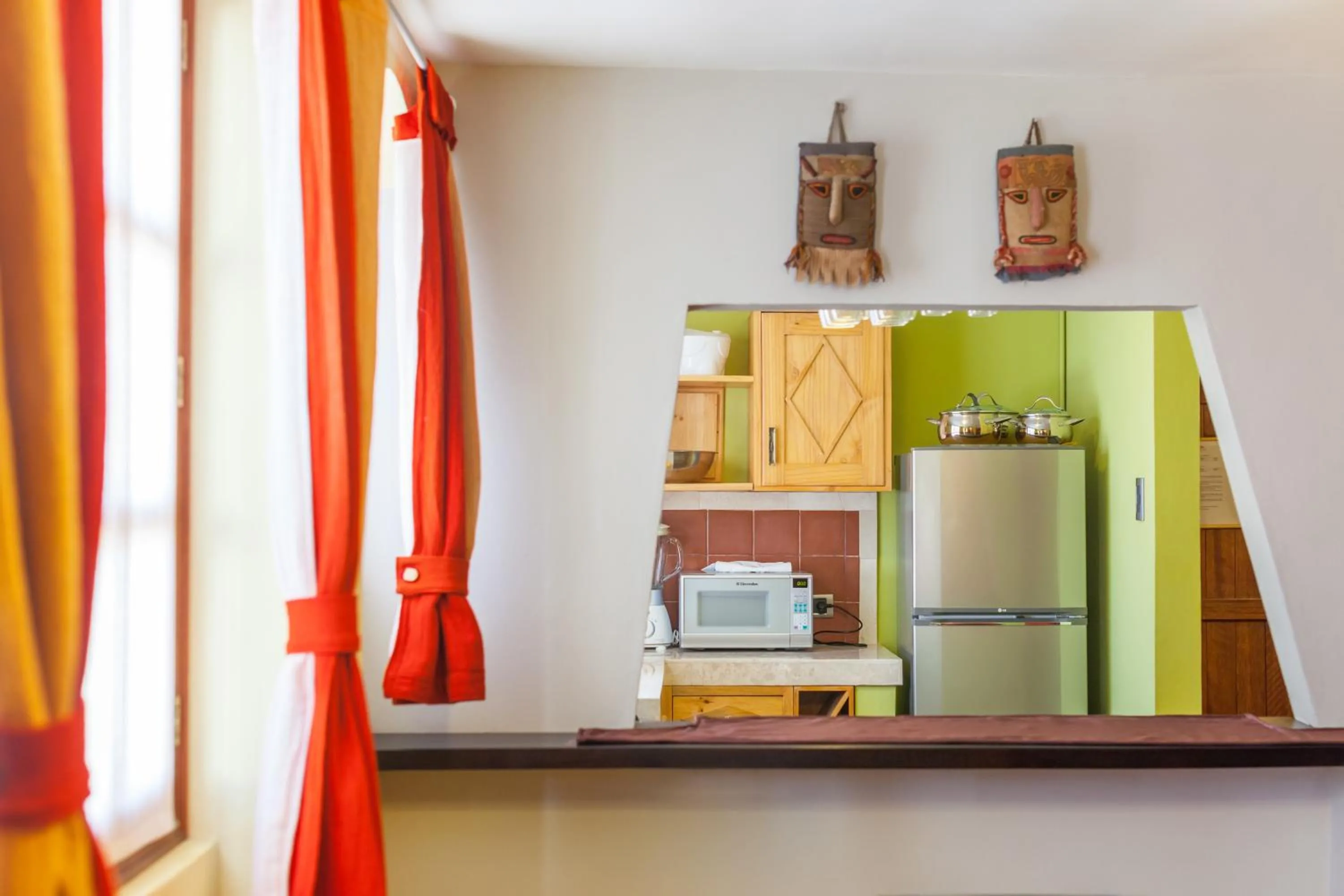 Kitchen or kitchenette in Quinua Boutique Apartments