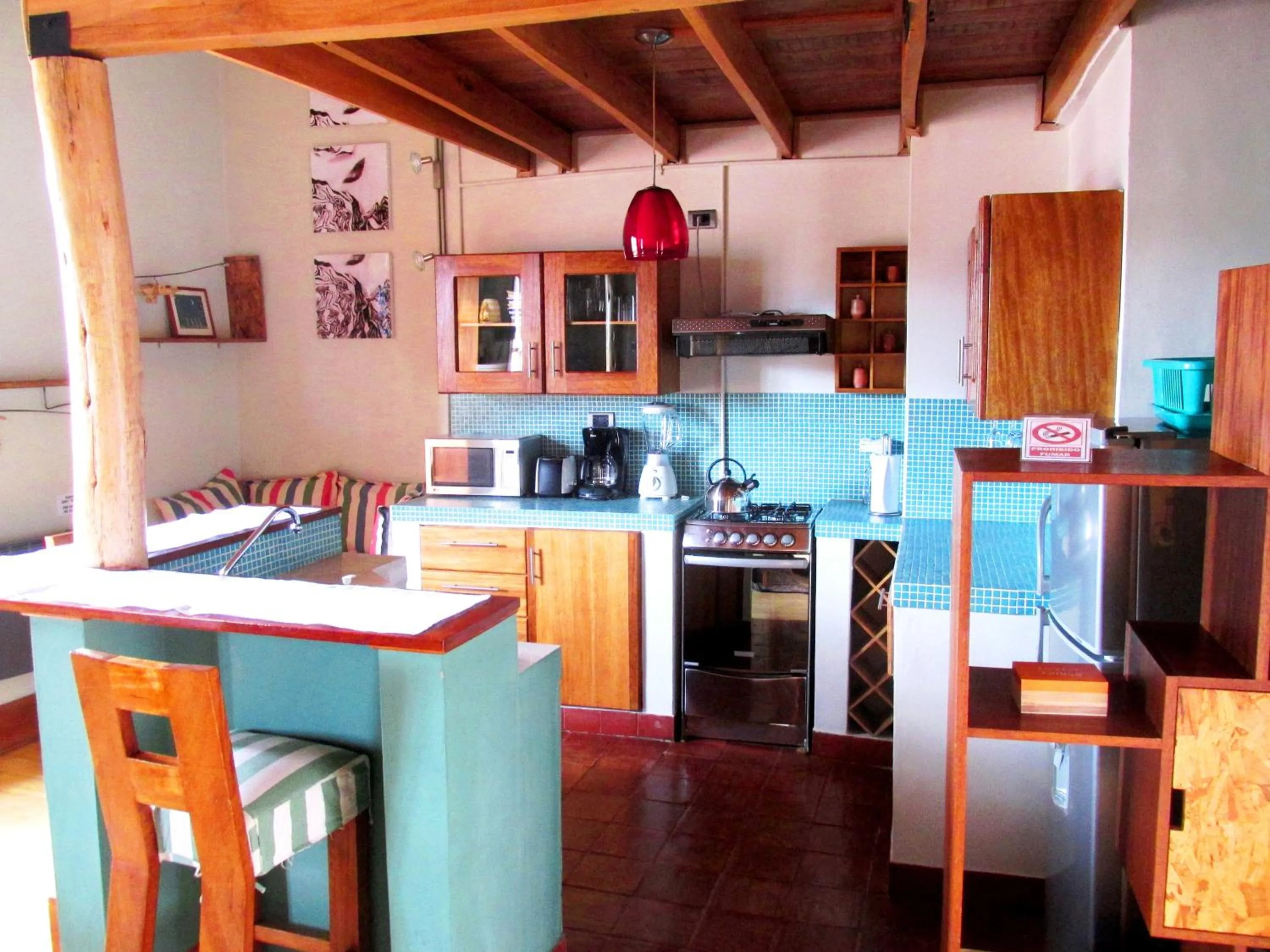 Kitchen or kitchenette in Quinua Boutique Apartments