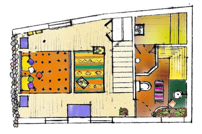 Photo of the whole room in Quinua Boutique Apartments