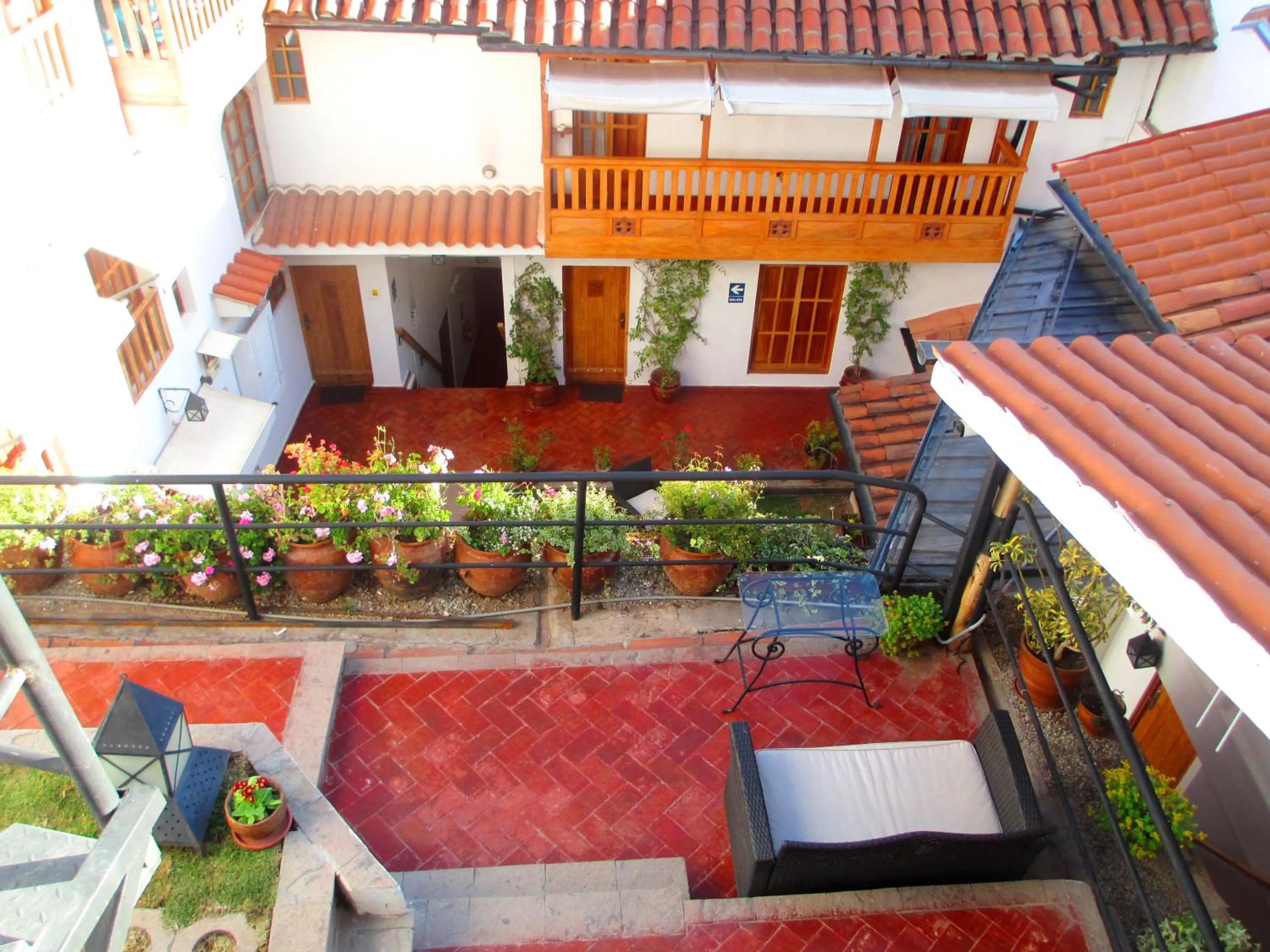 Garden in Quinua Boutique Apartments