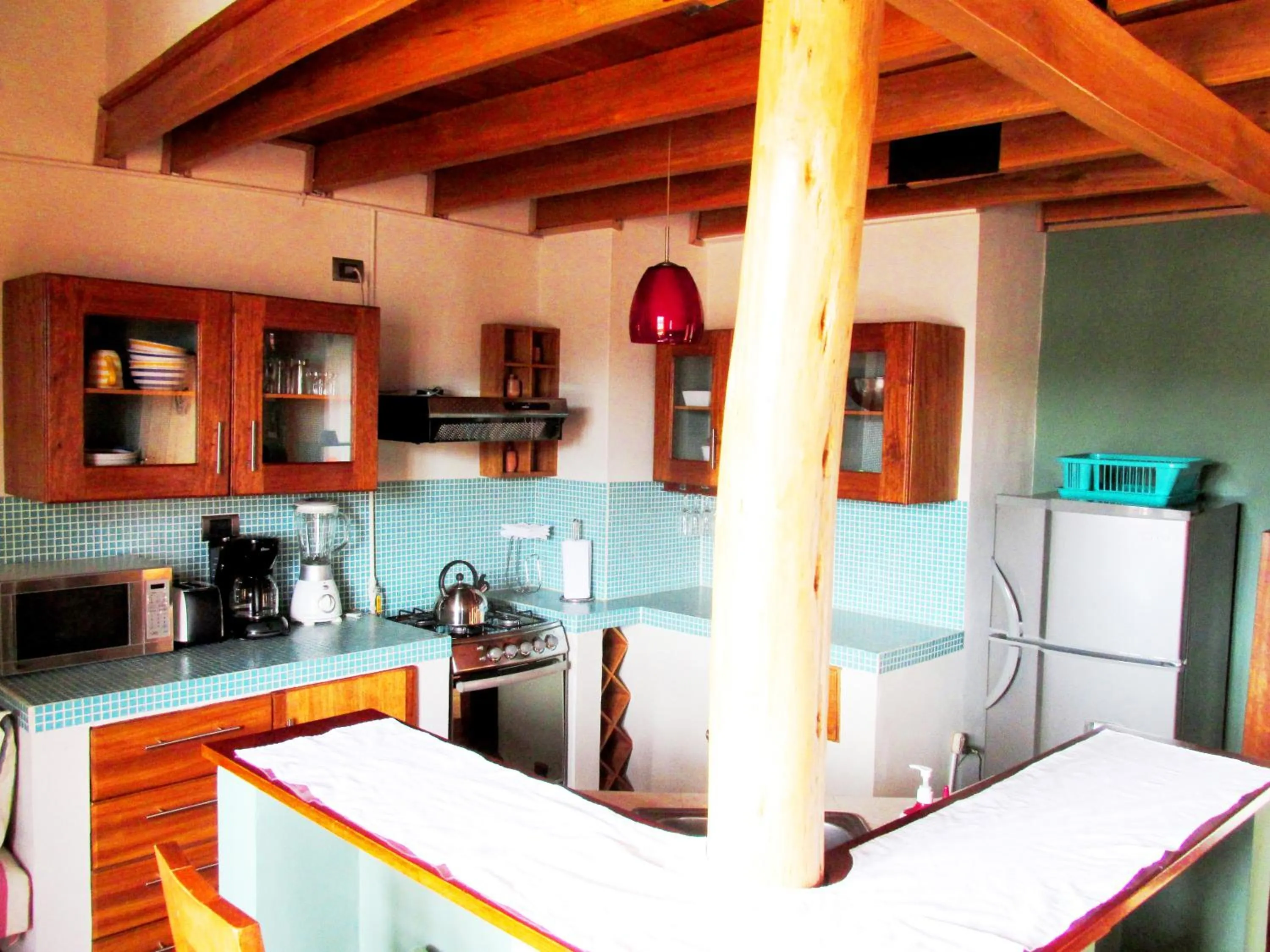 Kitchen or kitchenette in Quinua Boutique Apartments