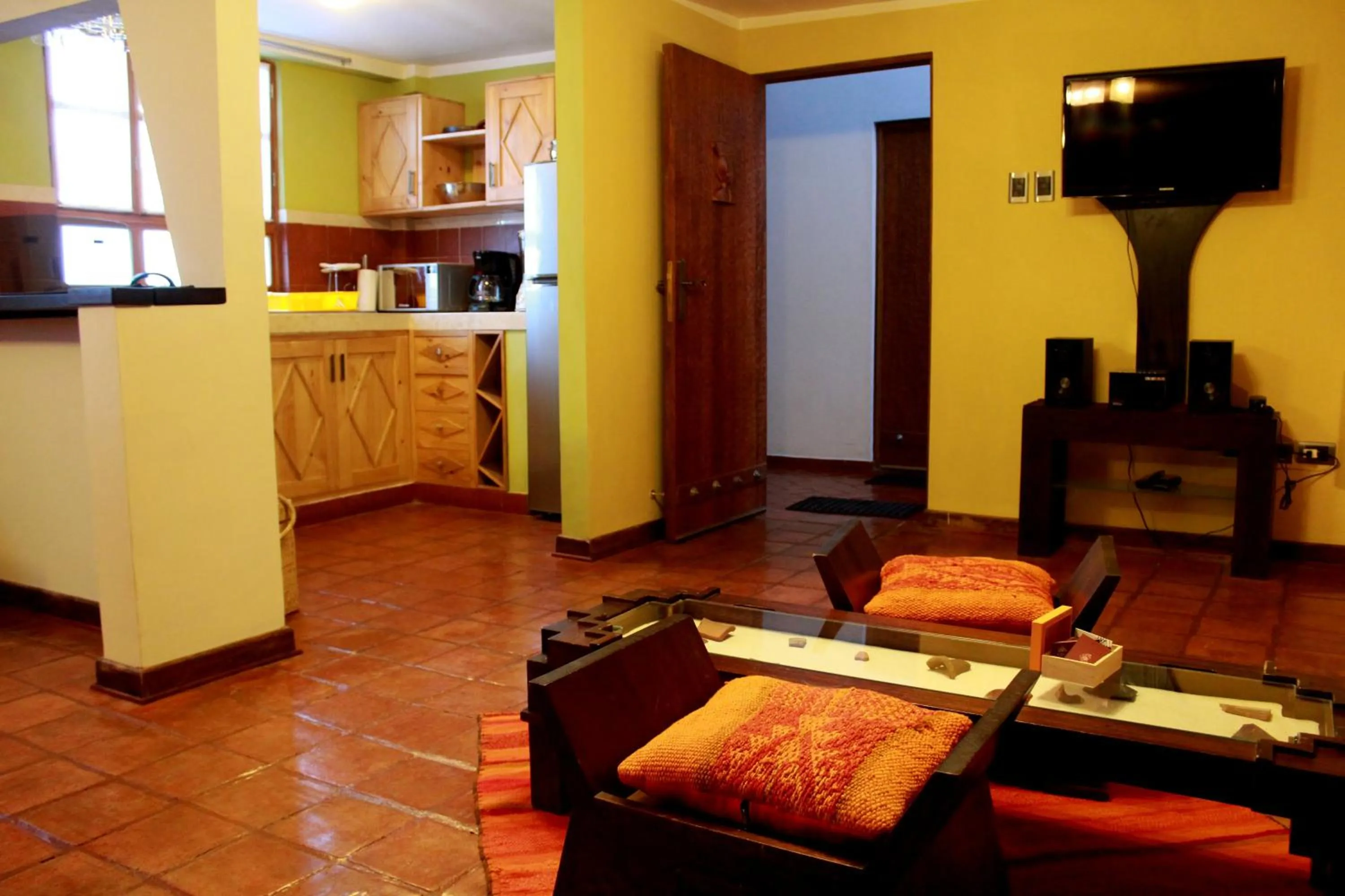 Kitchen or kitchenette in Quinua Boutique Apartments