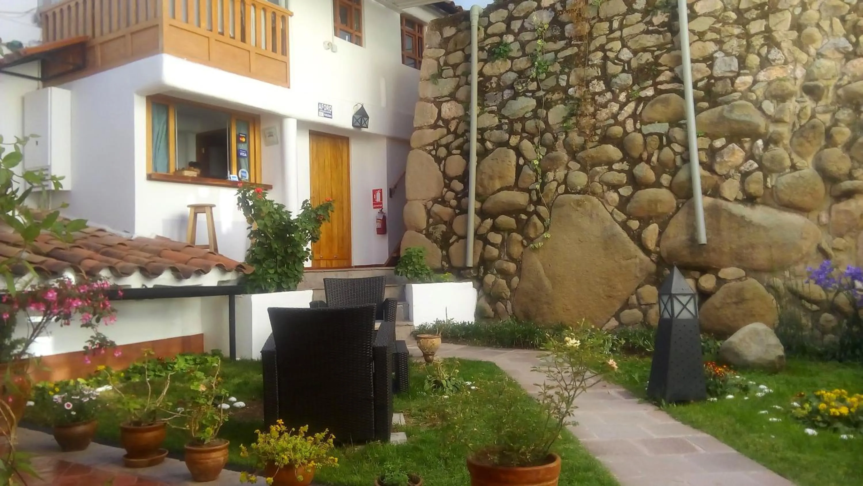 Garden in Quinua Boutique Apartments