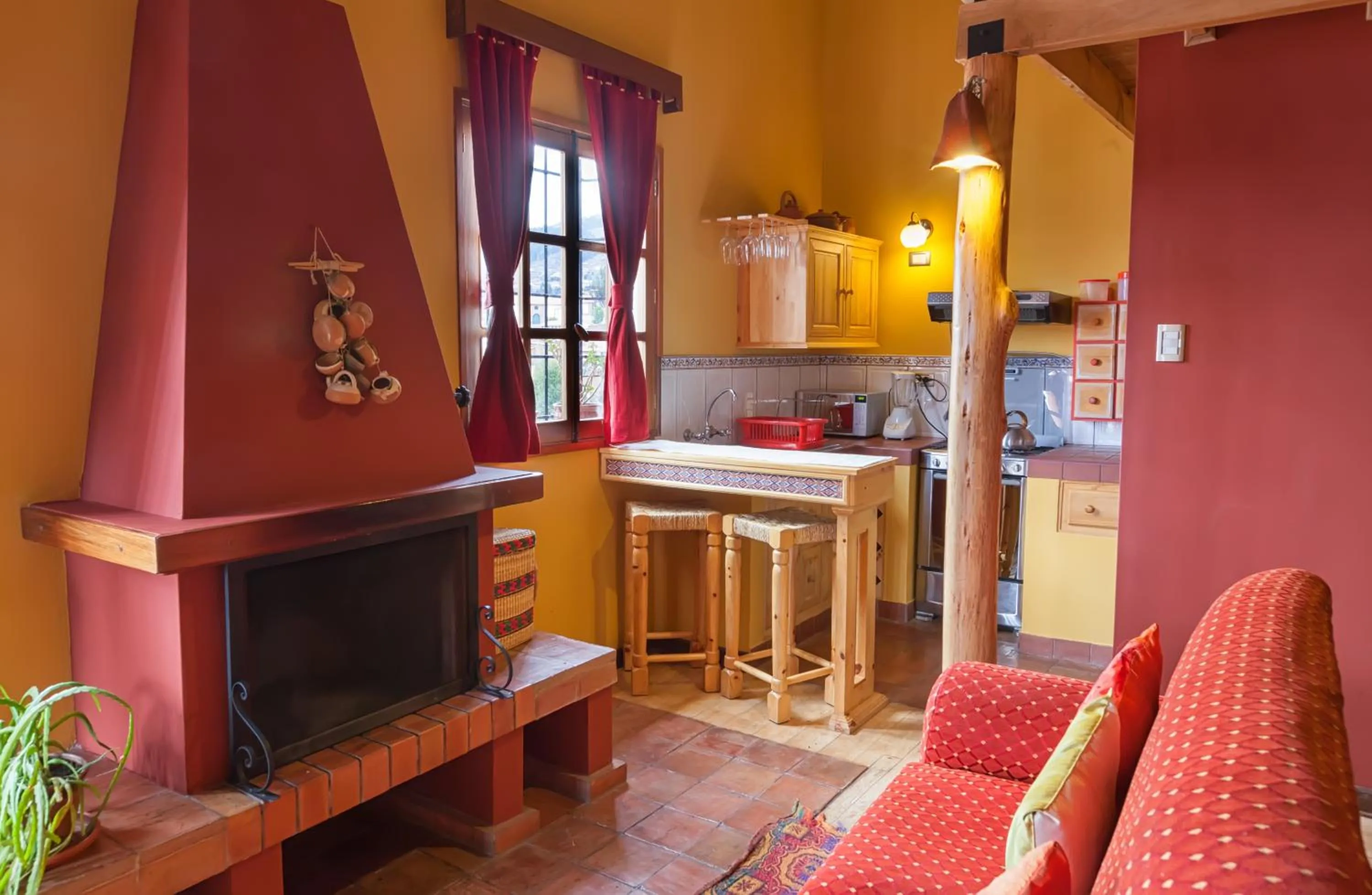 Kitchen or kitchenette in Quinua Boutique Apartments
