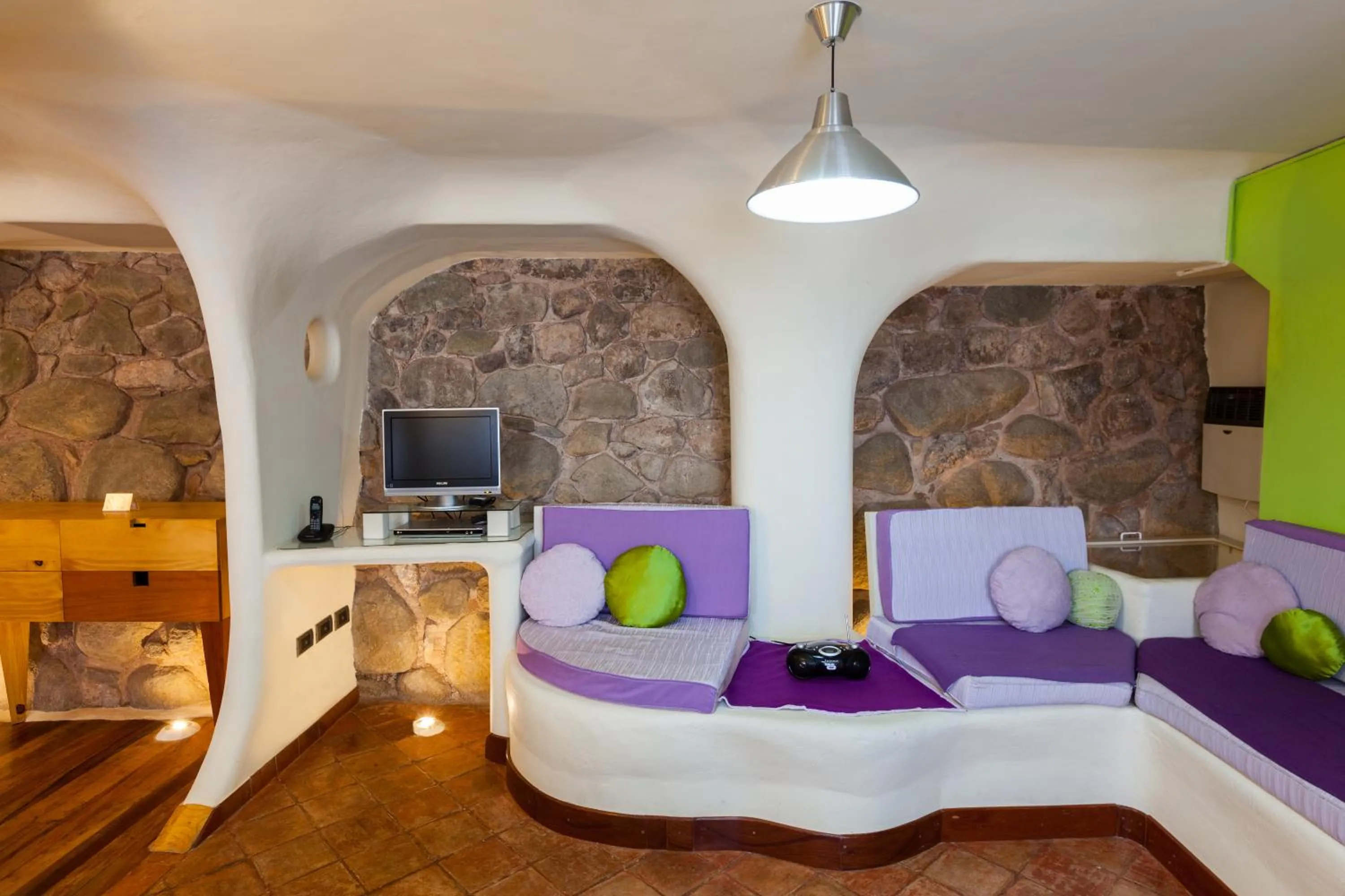 Living room, Bed in Quinua Boutique Apartments