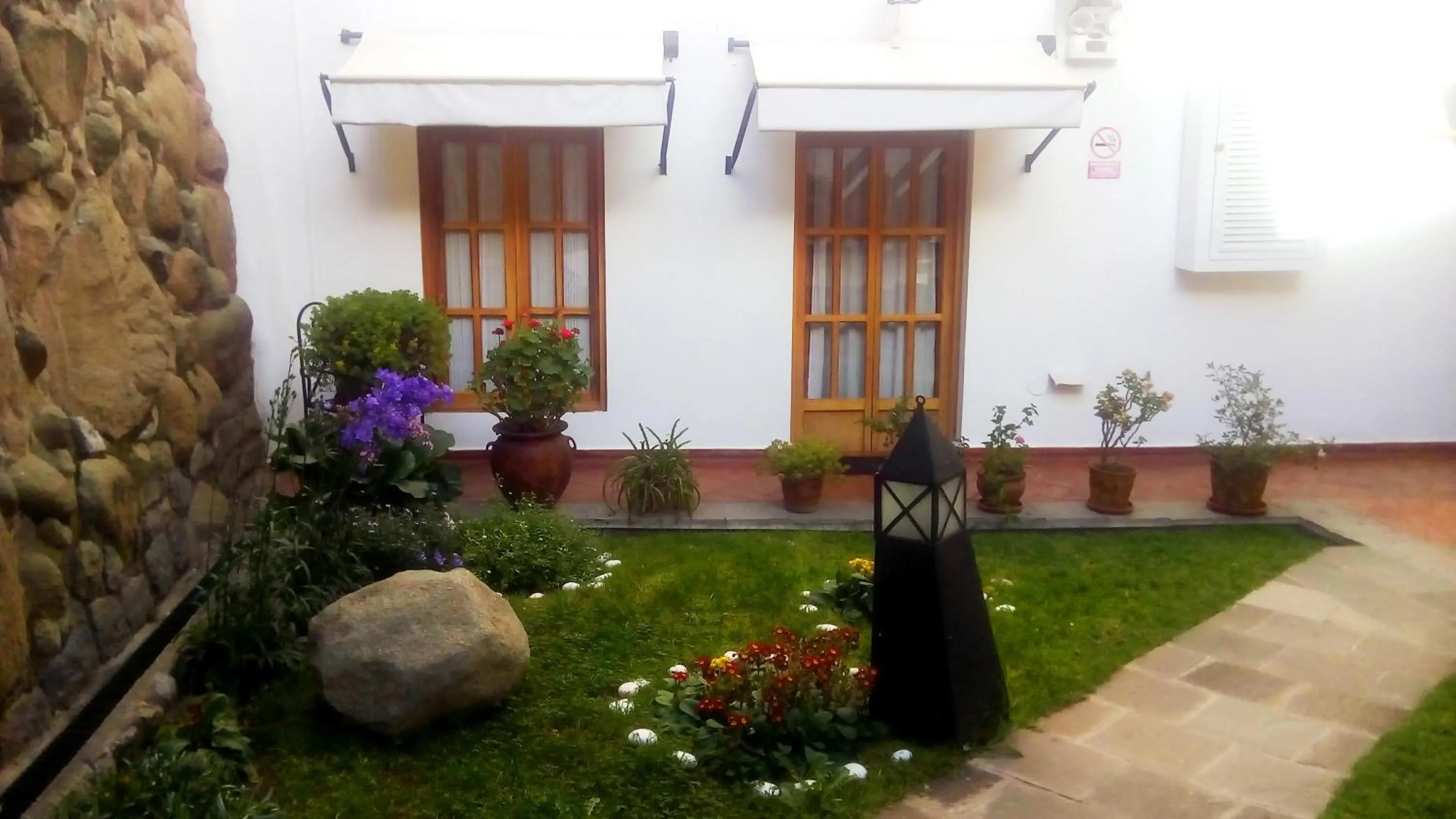 Garden in Quinua Boutique Apartments