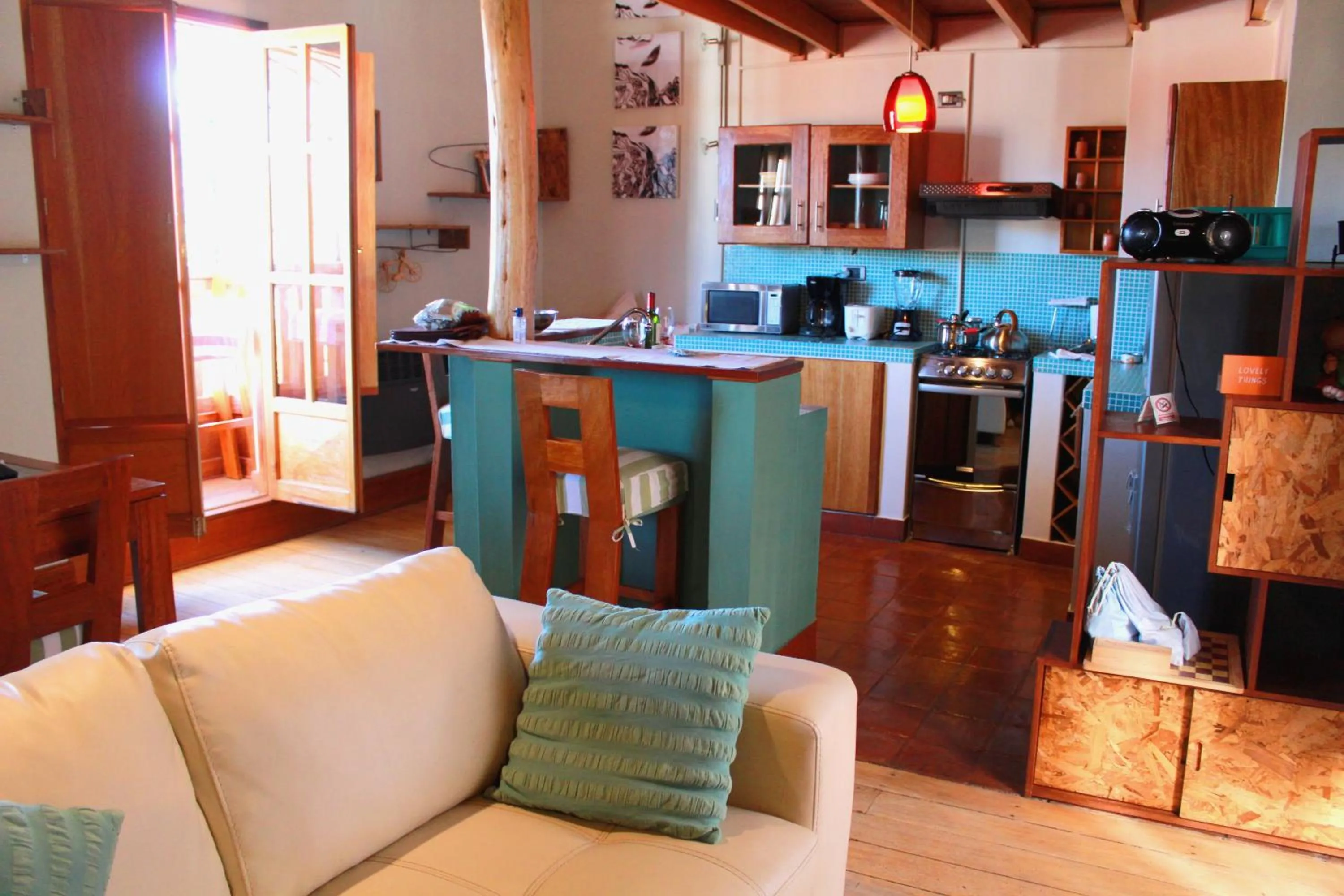Kitchen or kitchenette in Quinua Boutique Apartments