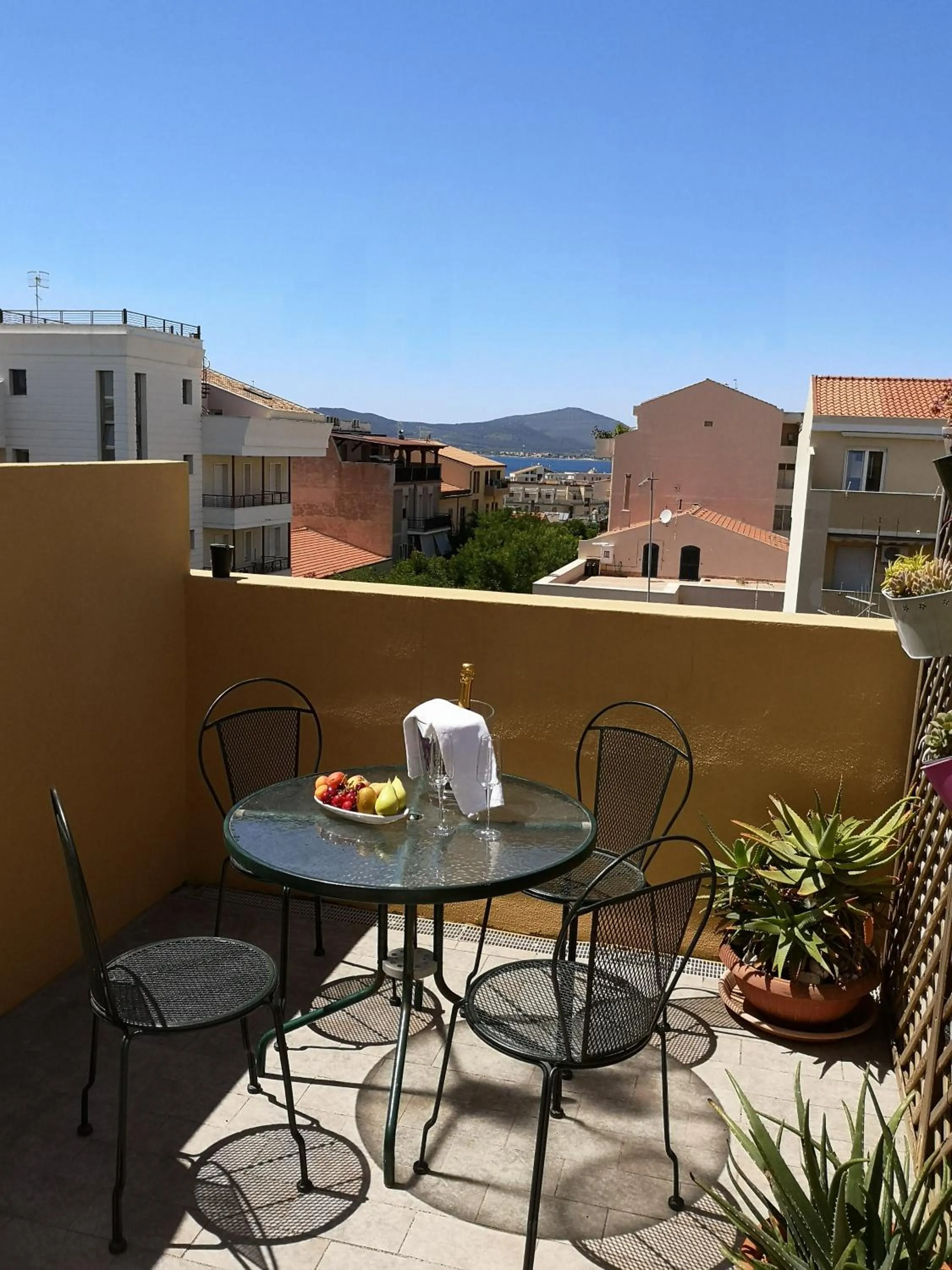 Balcony/Terrace in B&B La Terrazza
