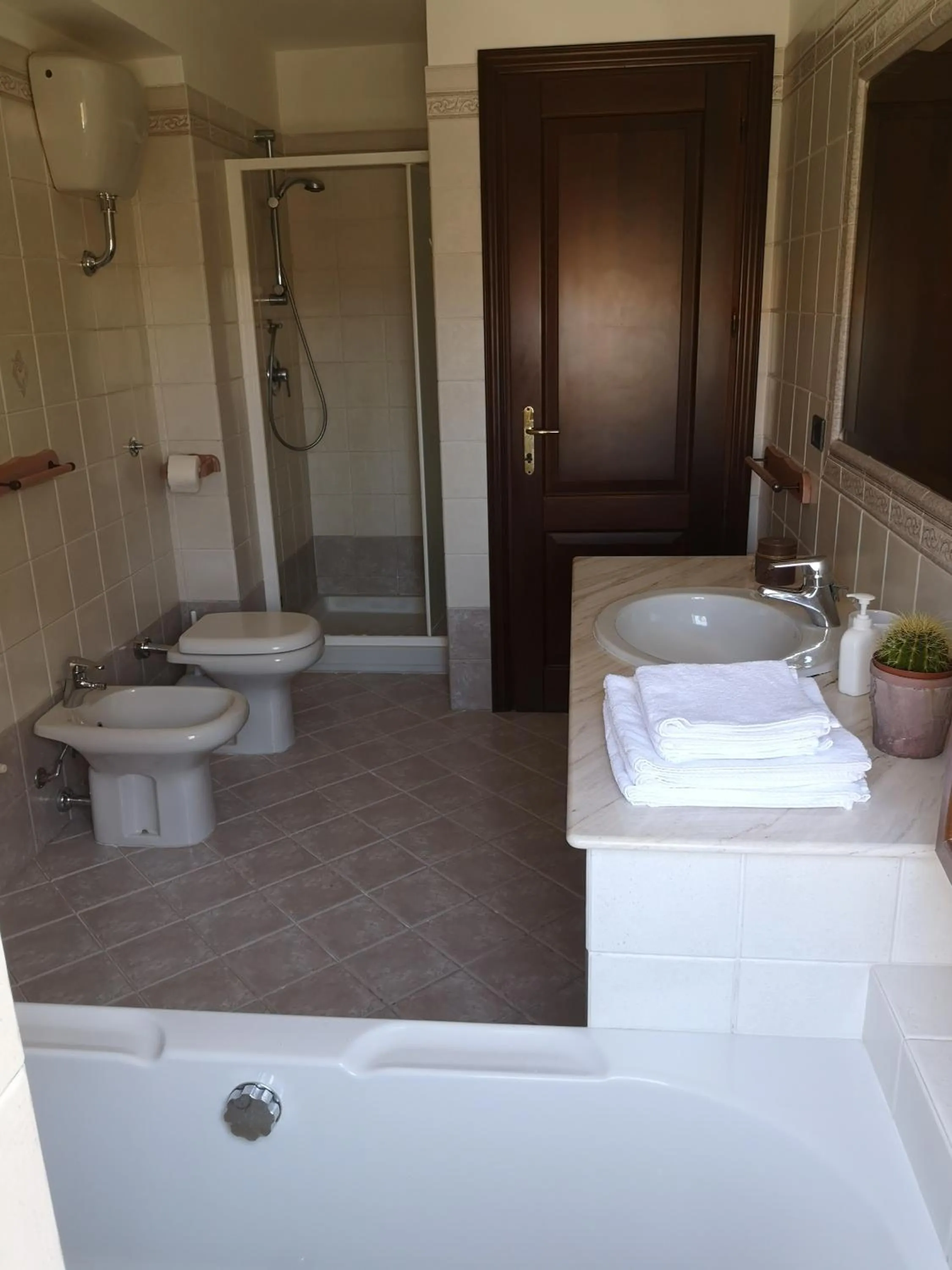 Bathroom in B&B La Terrazza