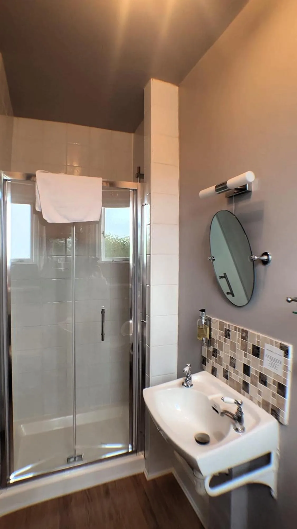 Shower in Winton House