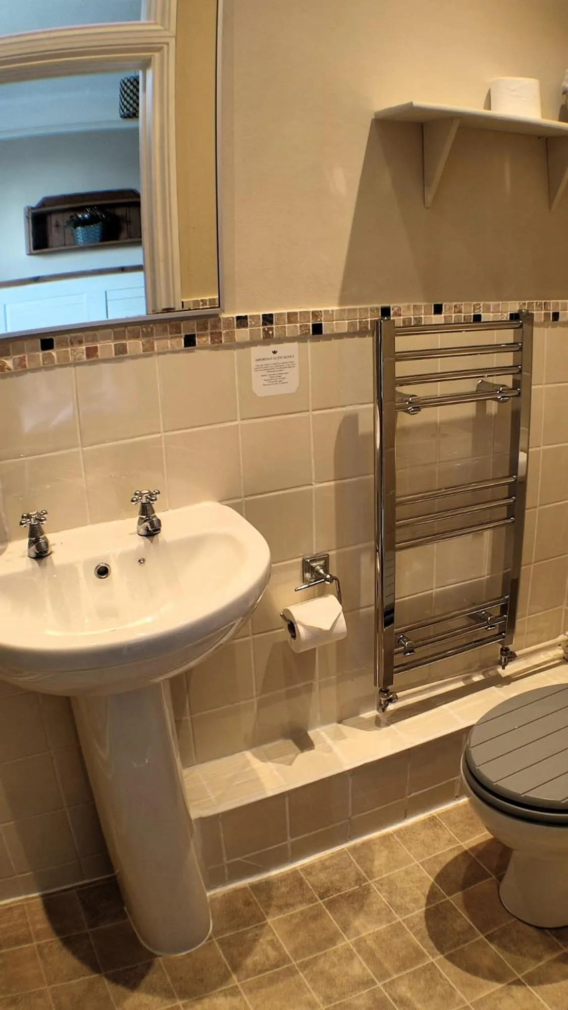 Bathroom in Winton House