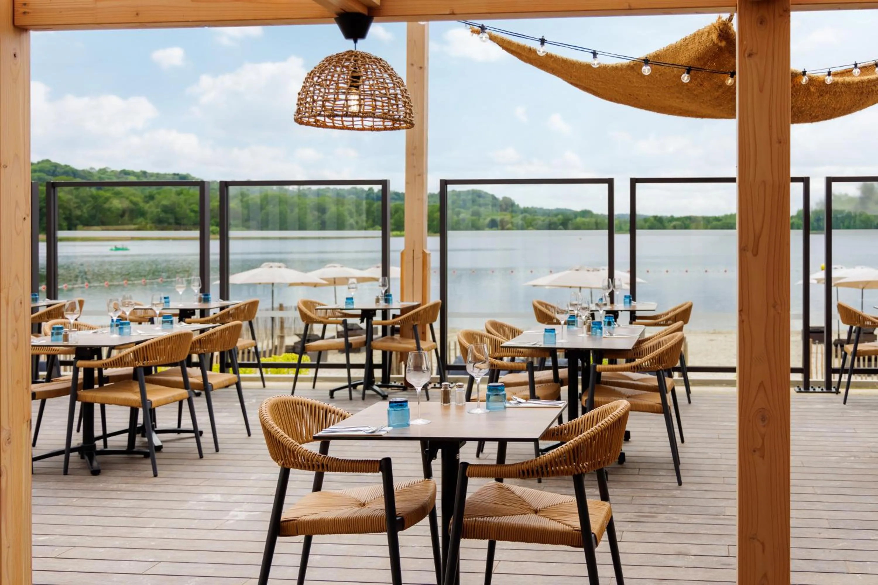 Patio in Center Parcs Le Lac d’Ailette