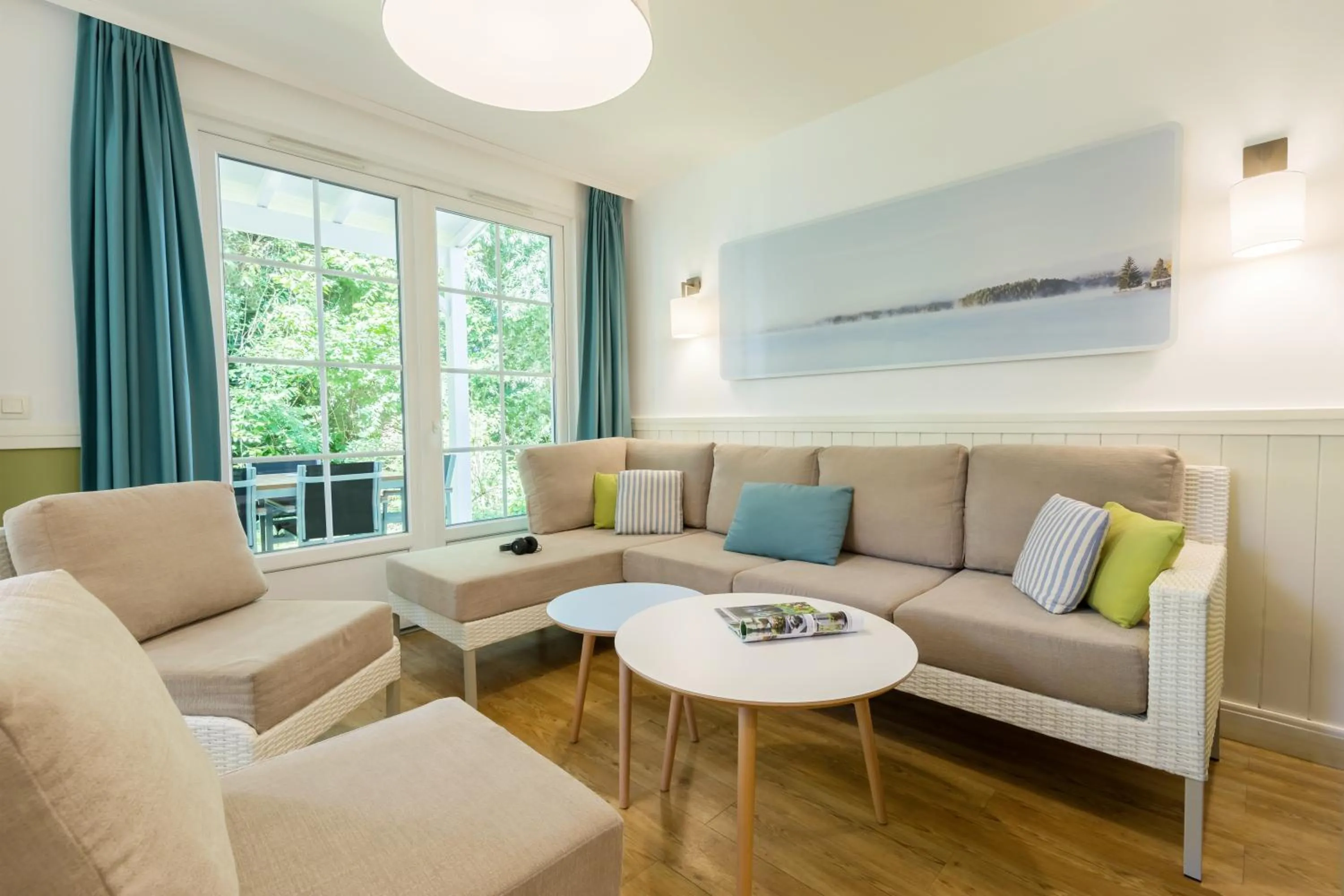Living room in Center Parcs Le Lac d’Ailette