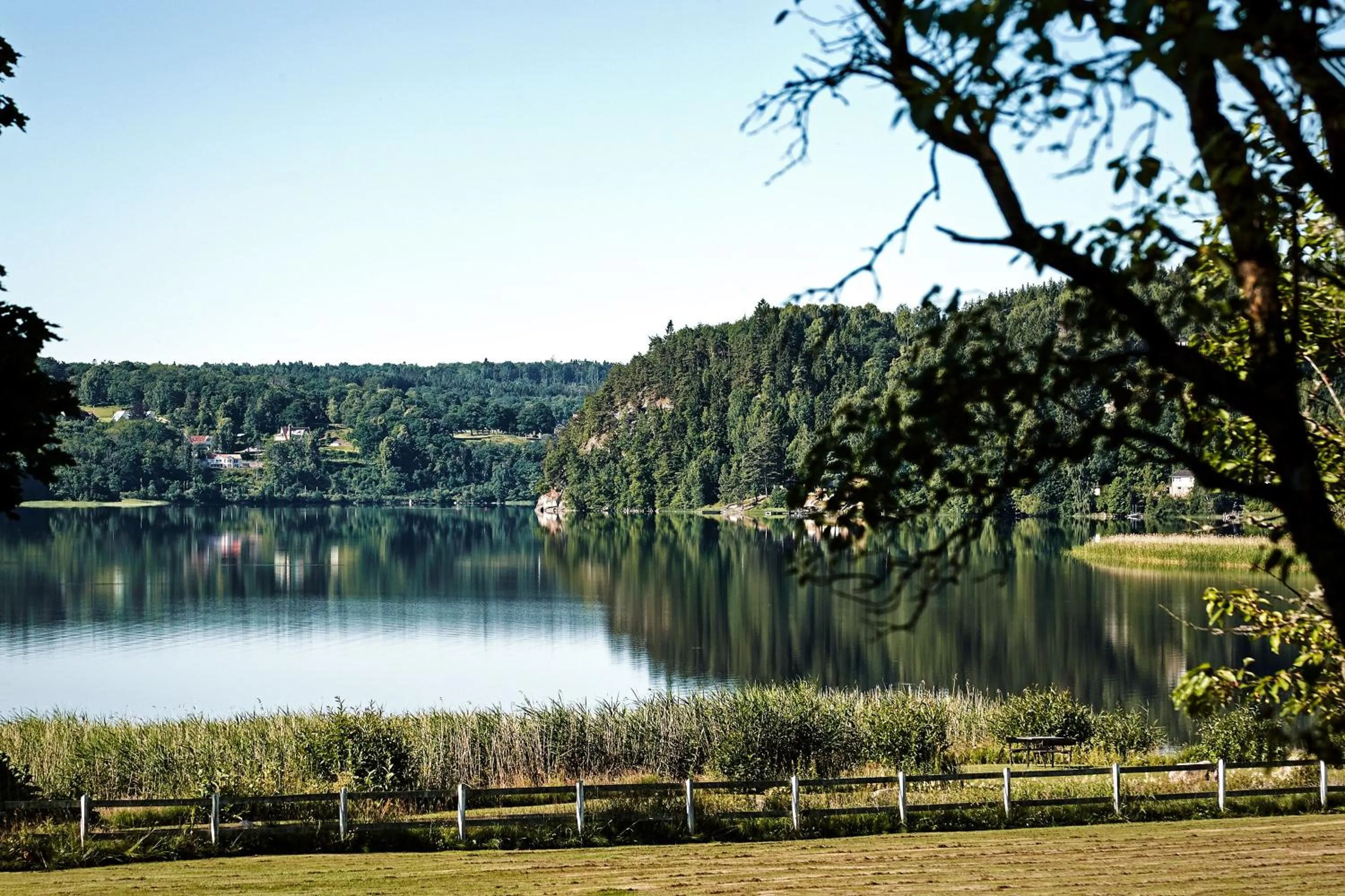Natural landscape in Aspenäs Herrgård