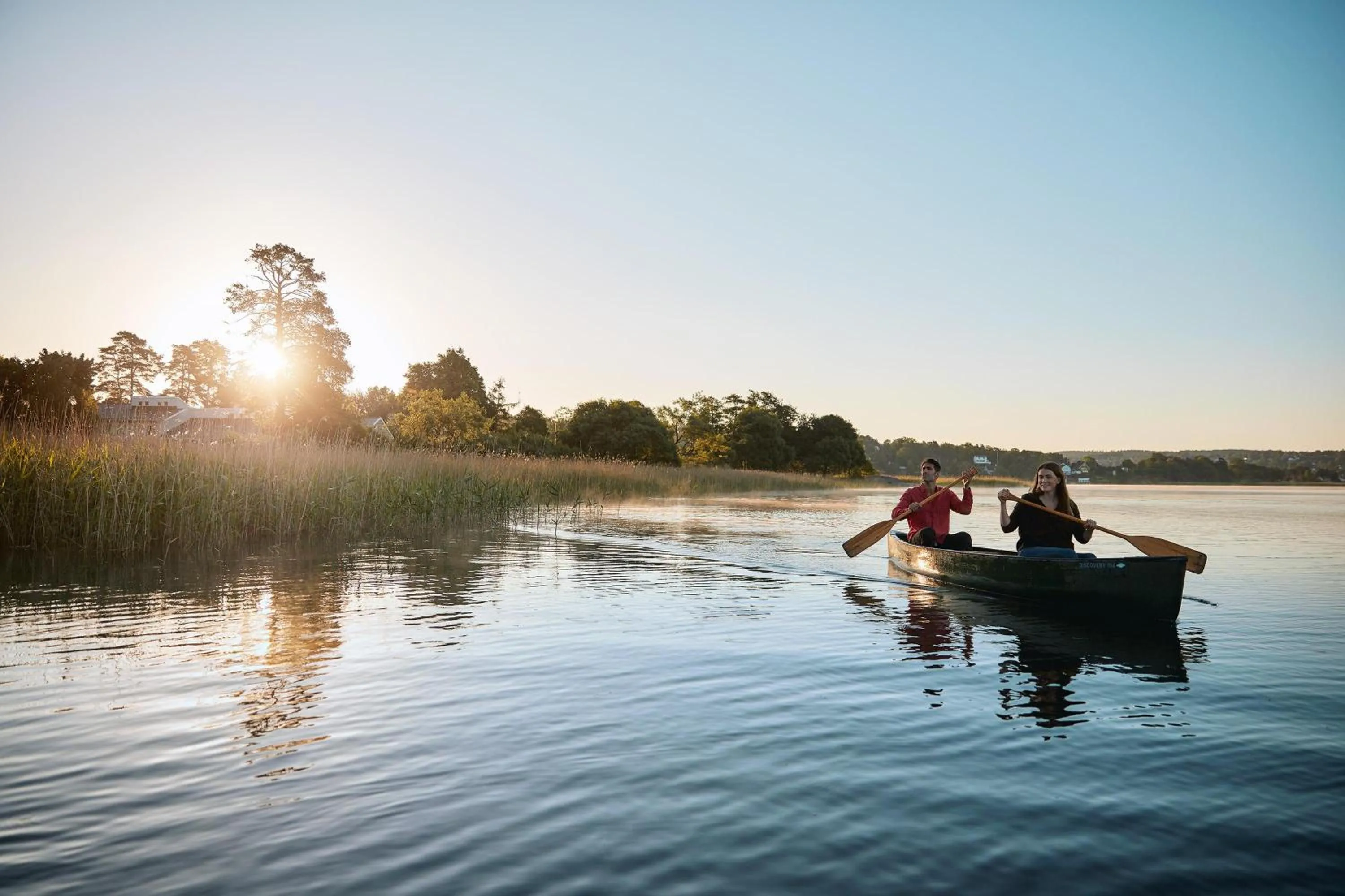 Natural landscape in Aspenäs Herrgård