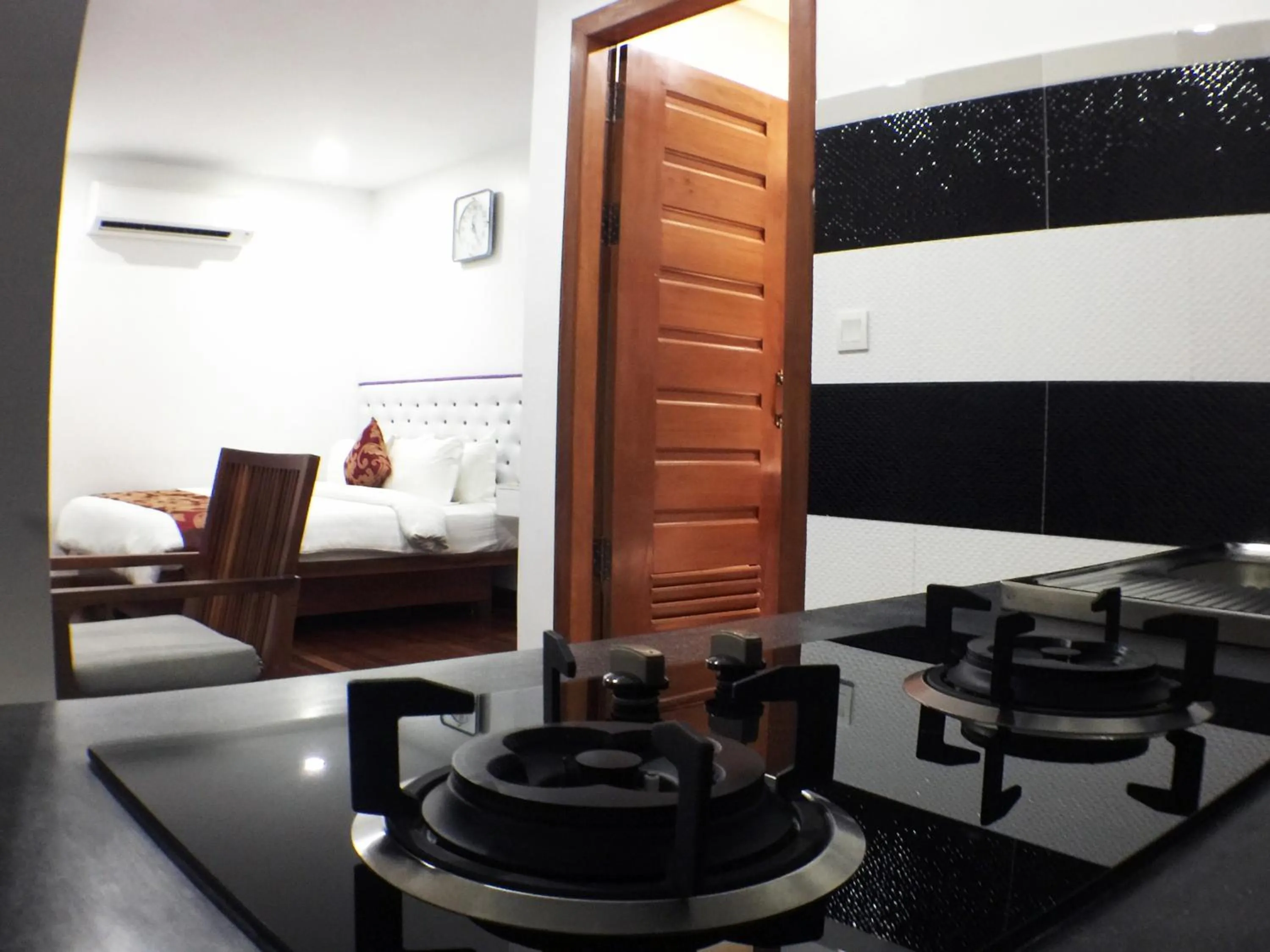 Bed in Zita Angkor Hotel