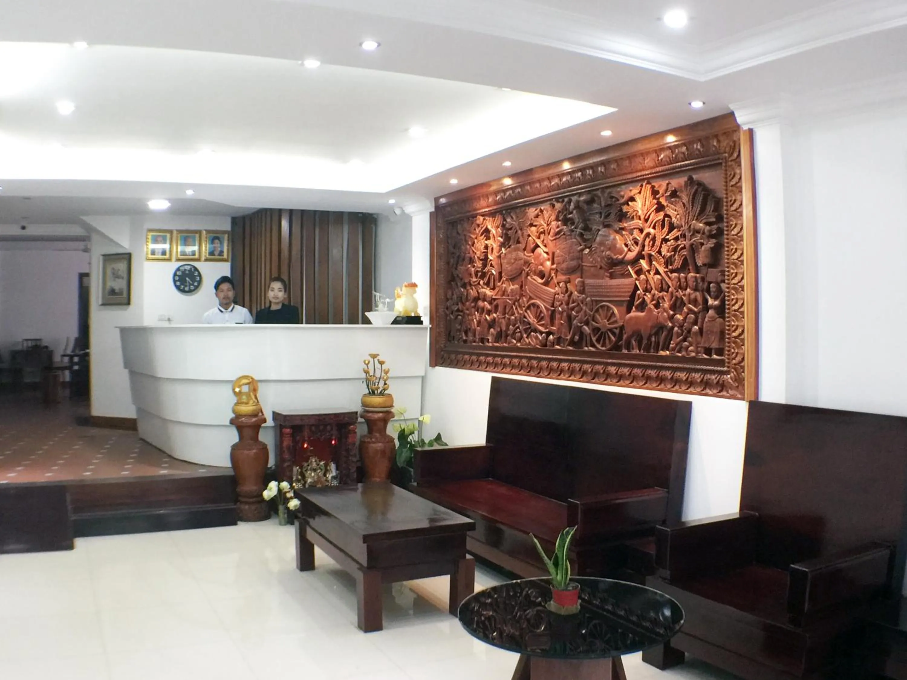 Lobby or reception in Zita Angkor Hotel