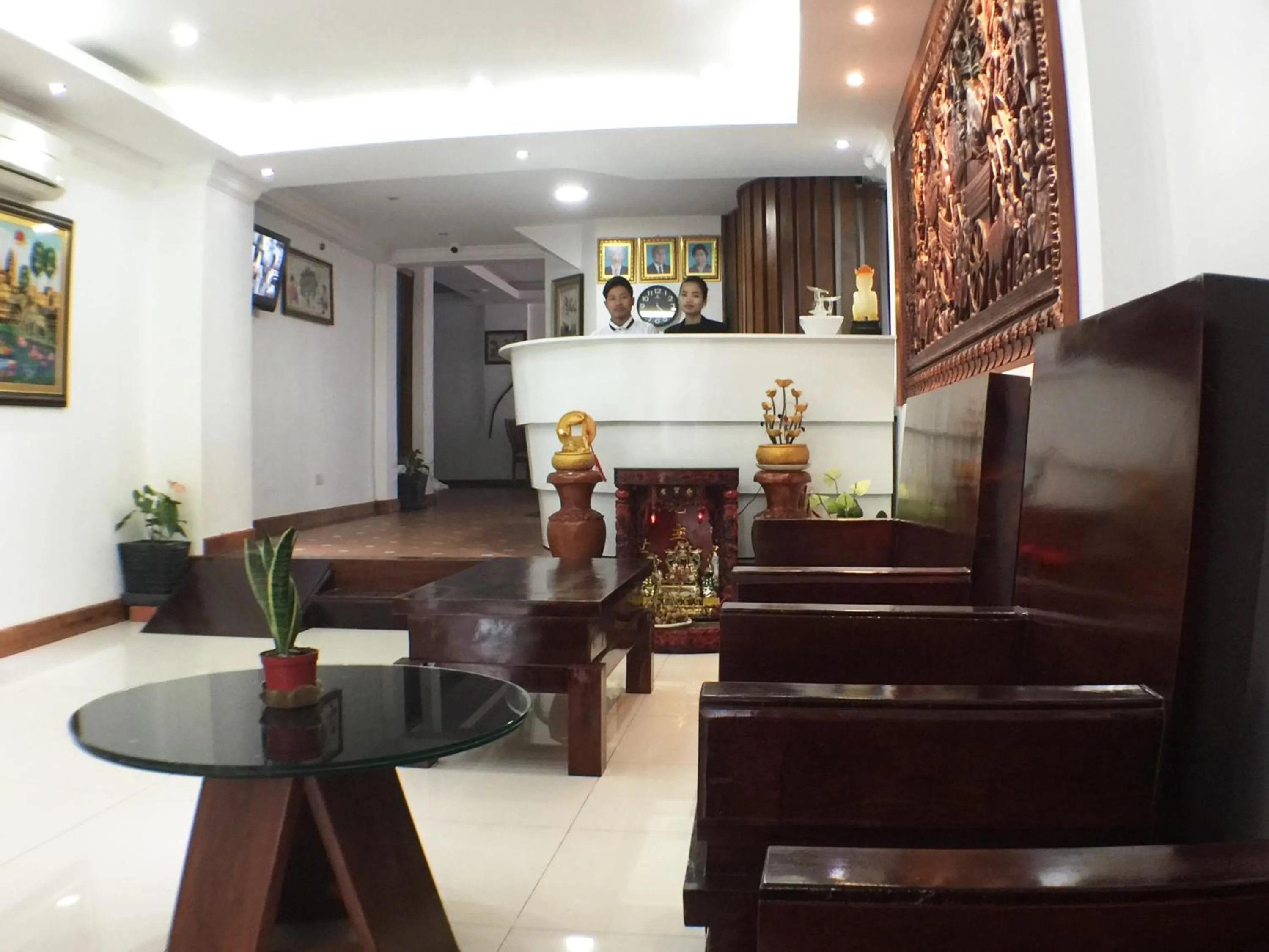 Lobby or reception in Zita Angkor Hotel