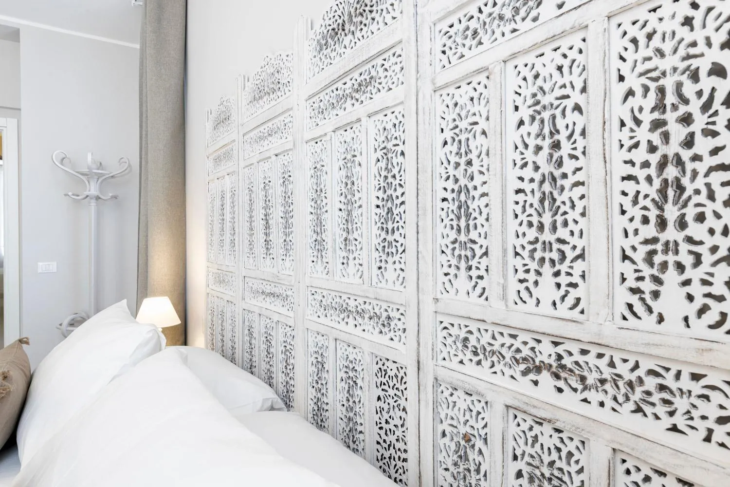 Decorative detail, Bed in B&B De I Bravi