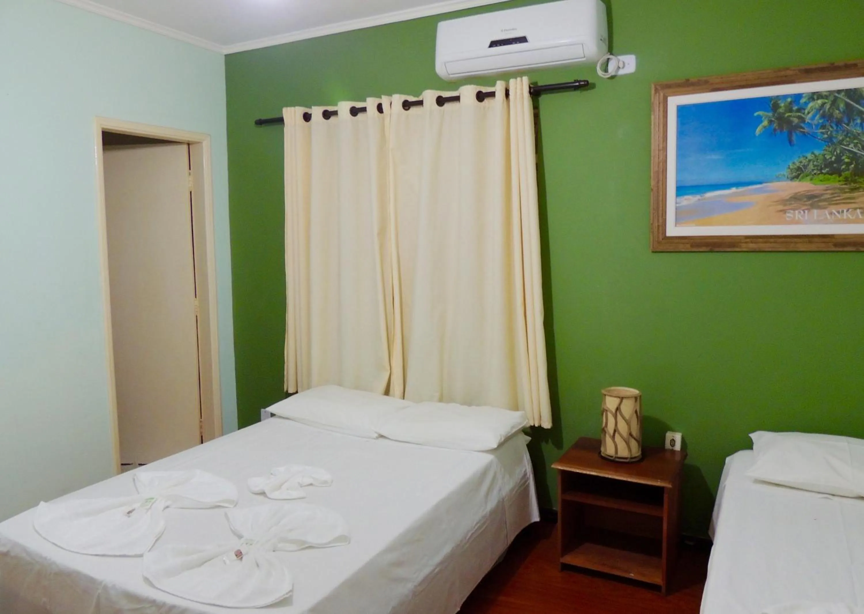 Bed in Hotel Oriente