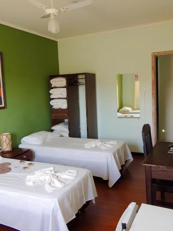 Bed in Hotel Oriente