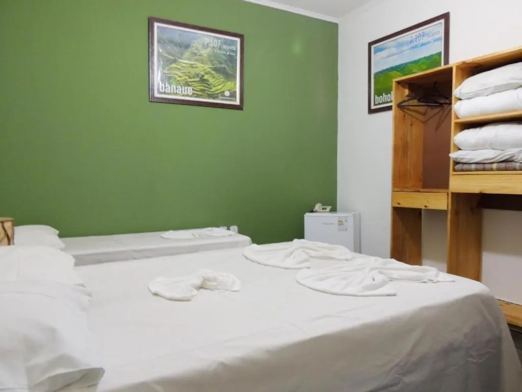 Bed in Hotel Oriente