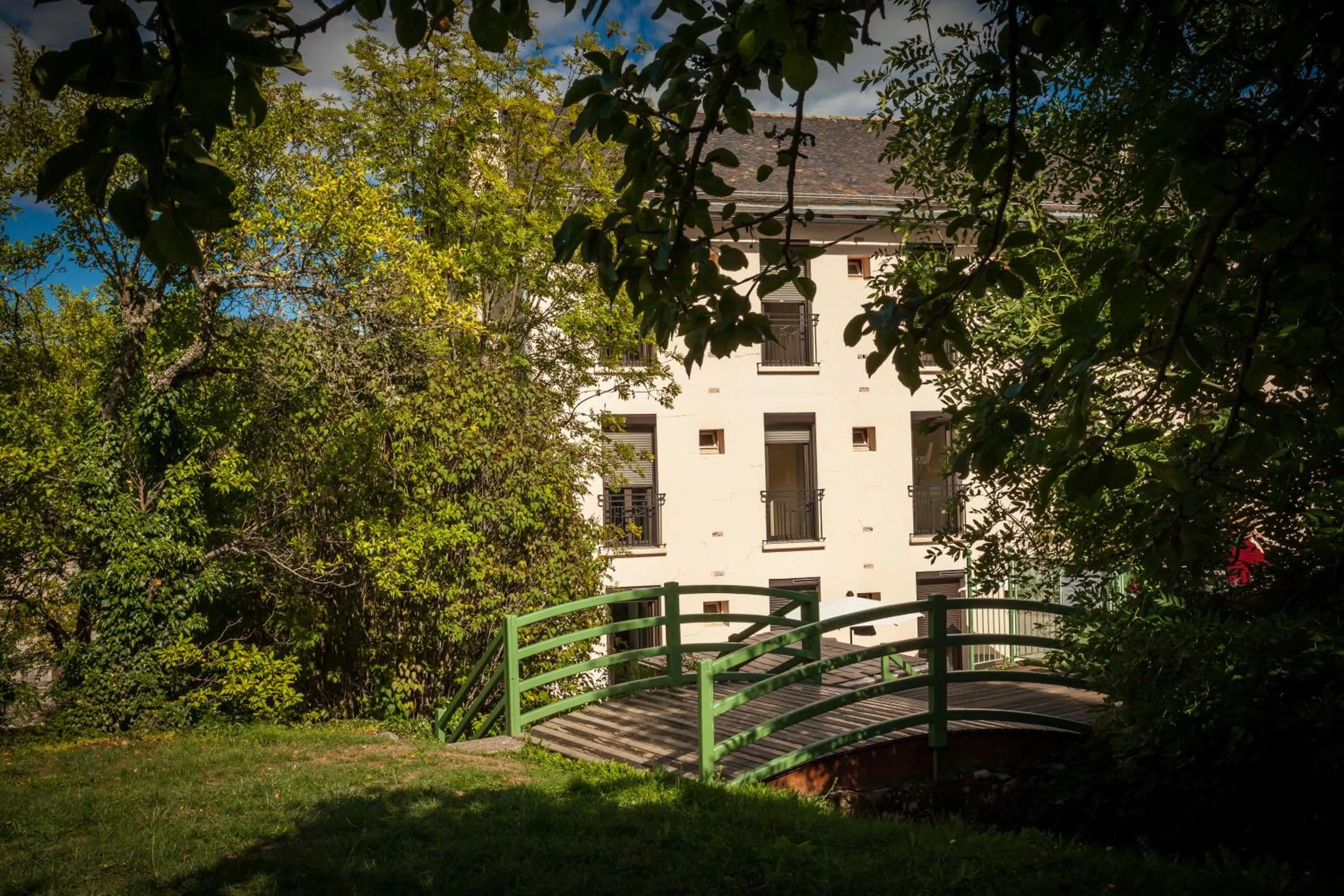 Property building in Logis Hôtel Restaurant Le Mont Aigoual