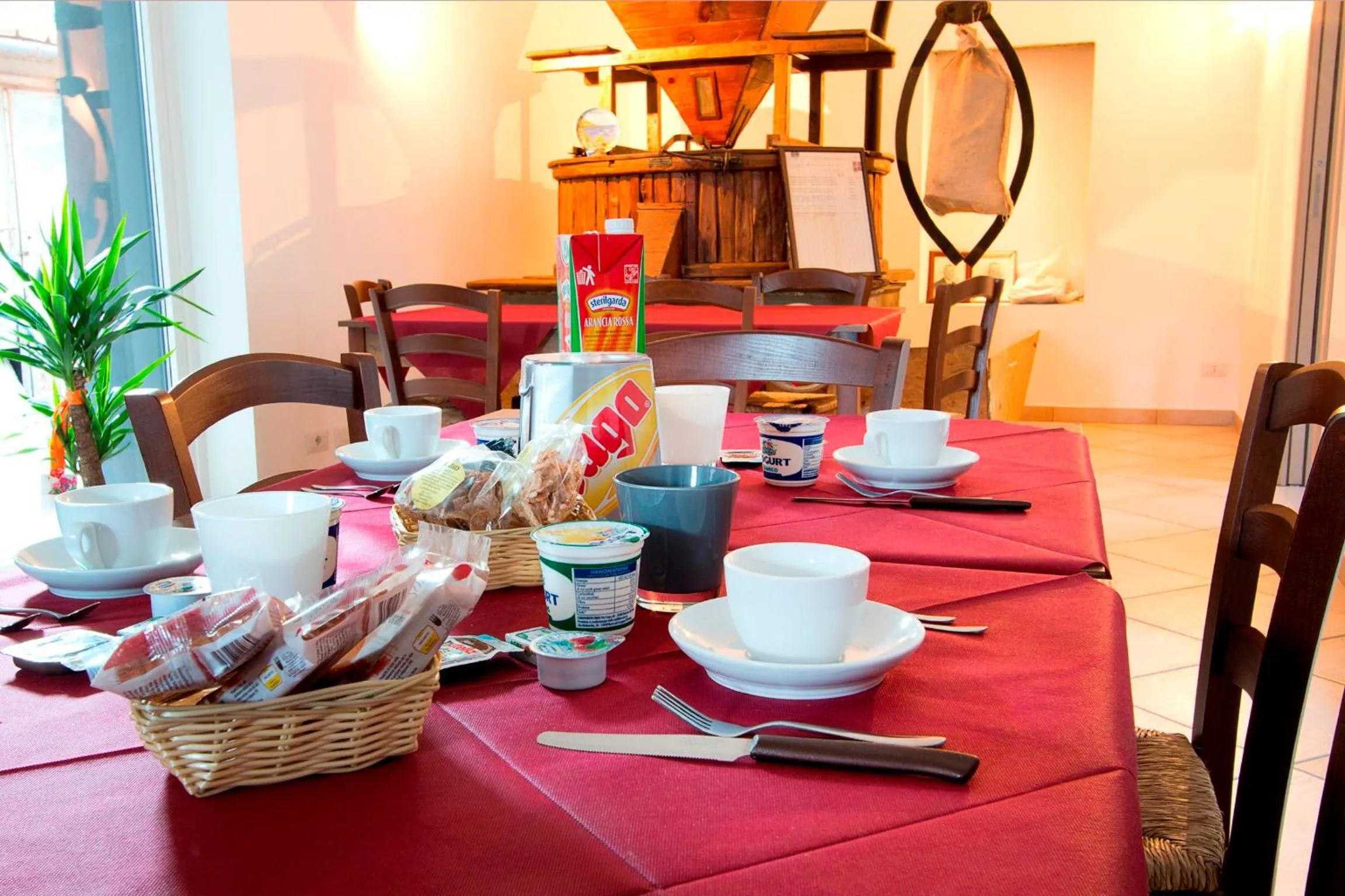 Breakfast in Antico Mulino B&B