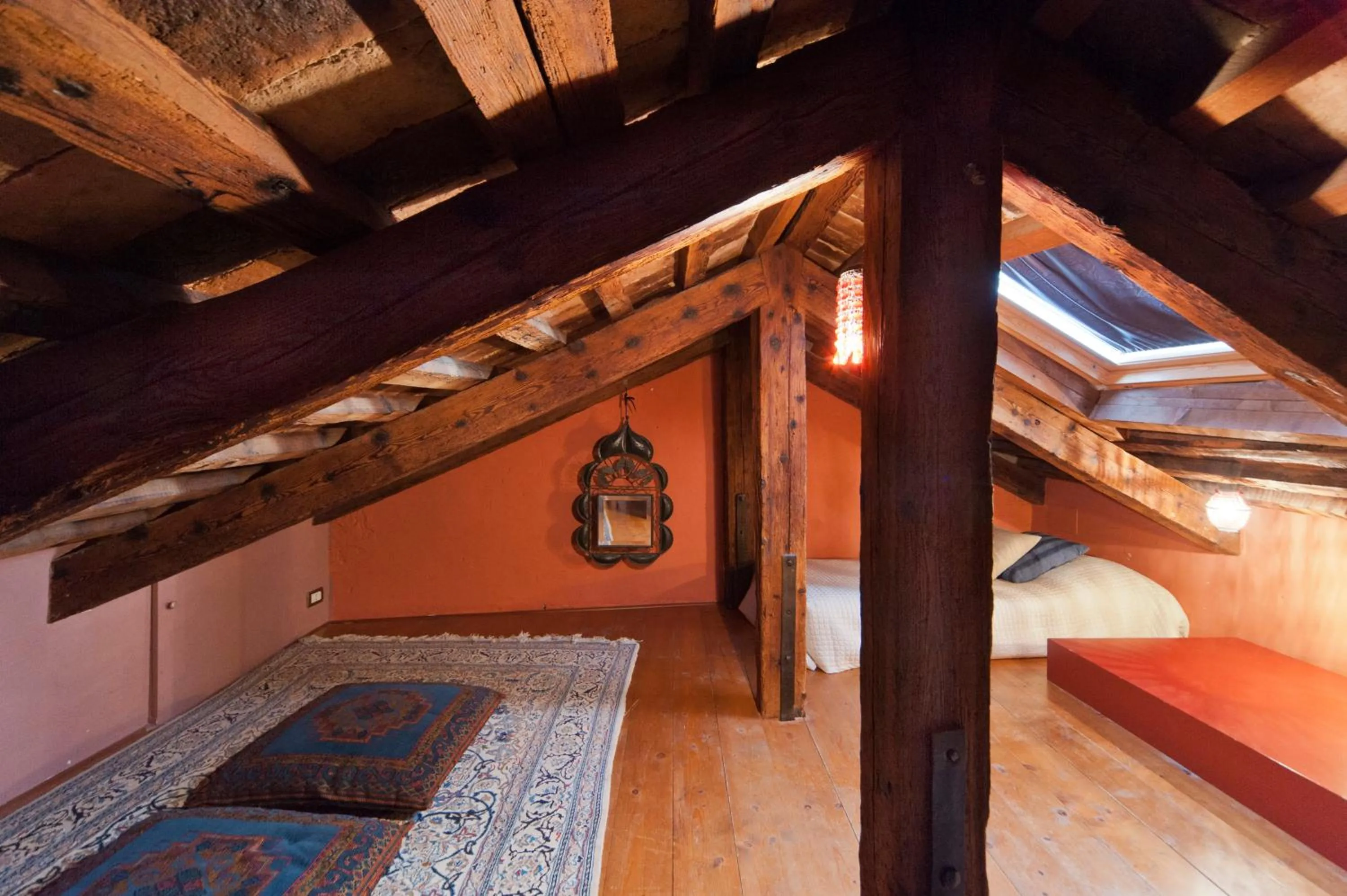 Bed in Casanova Penthouse in the heart of Venice
