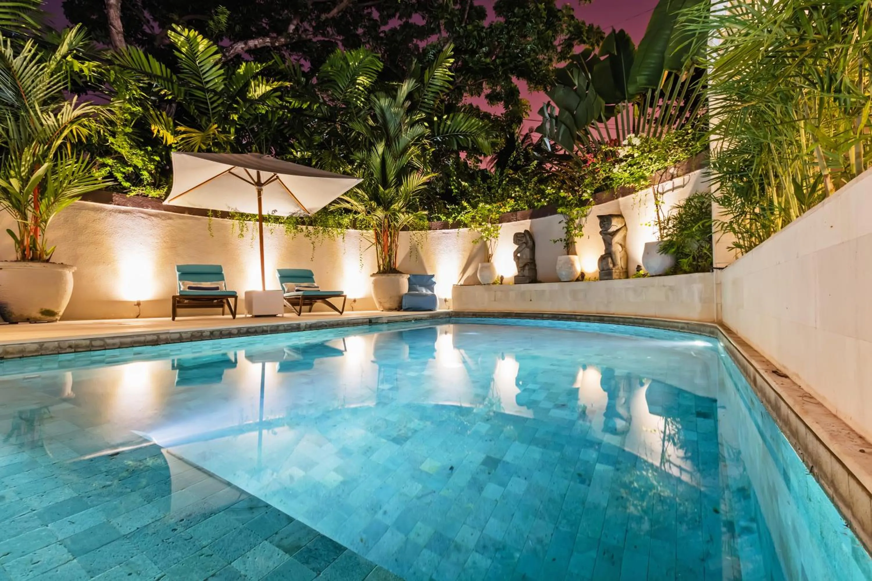 Swimming pool in Villa Karang Berawa