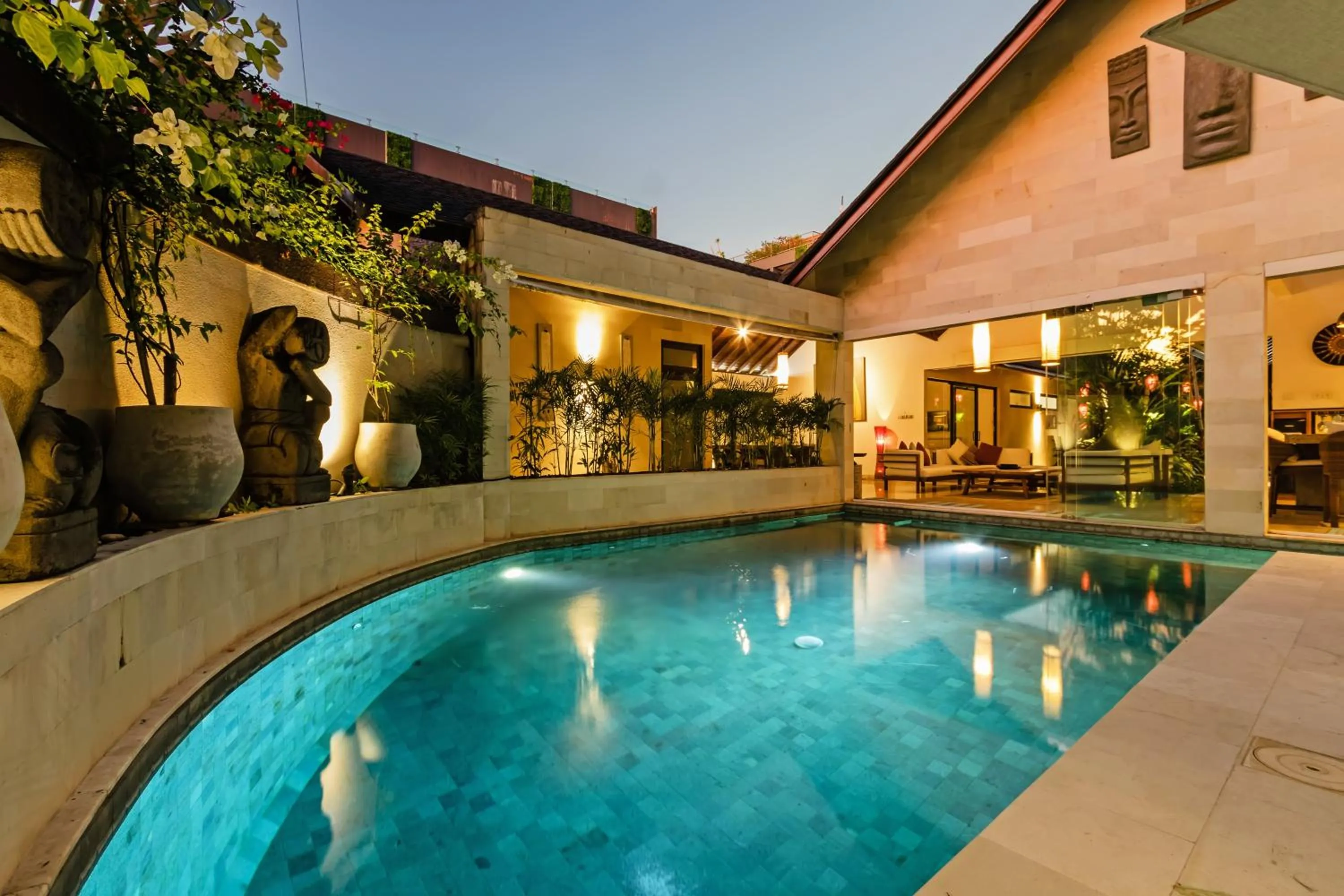 Swimming pool in Villa Karang Berawa