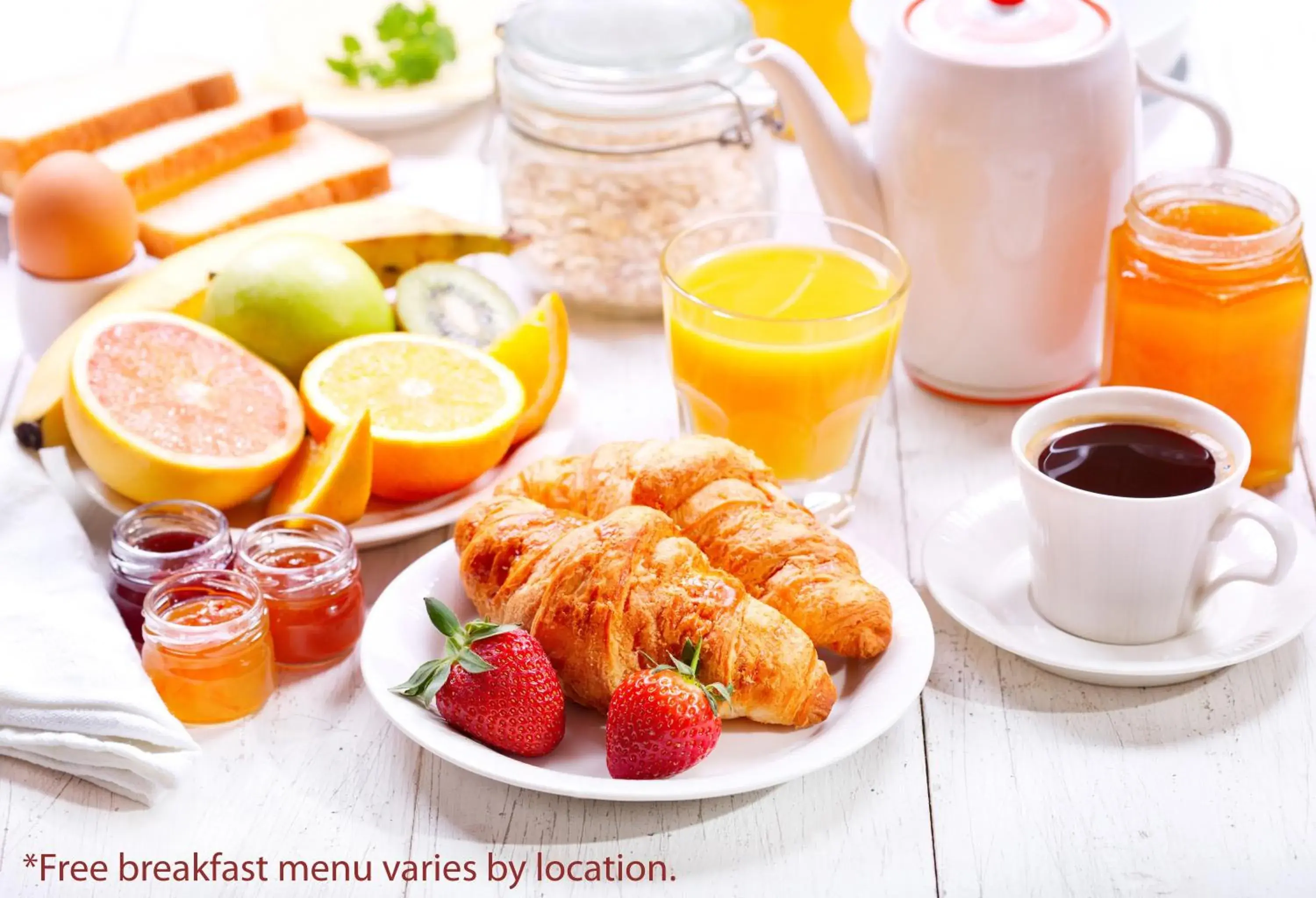 Breakfast in Days Inn & Suites by Wyndham Langley Breakfast in Days Inn & Suites by Wyndham Langley