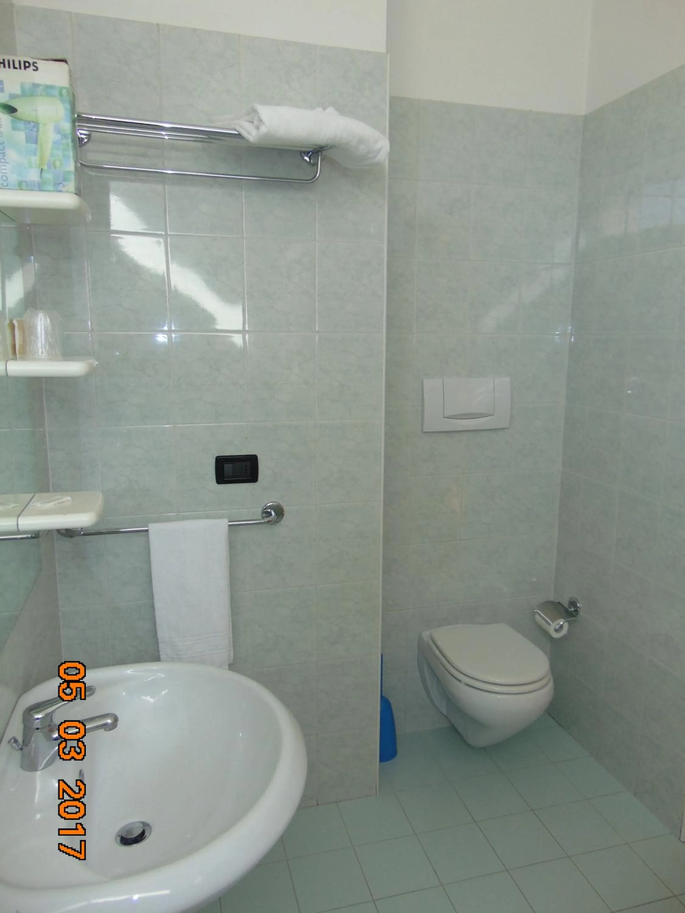 Bathroom in Hotel Mazzocchetti