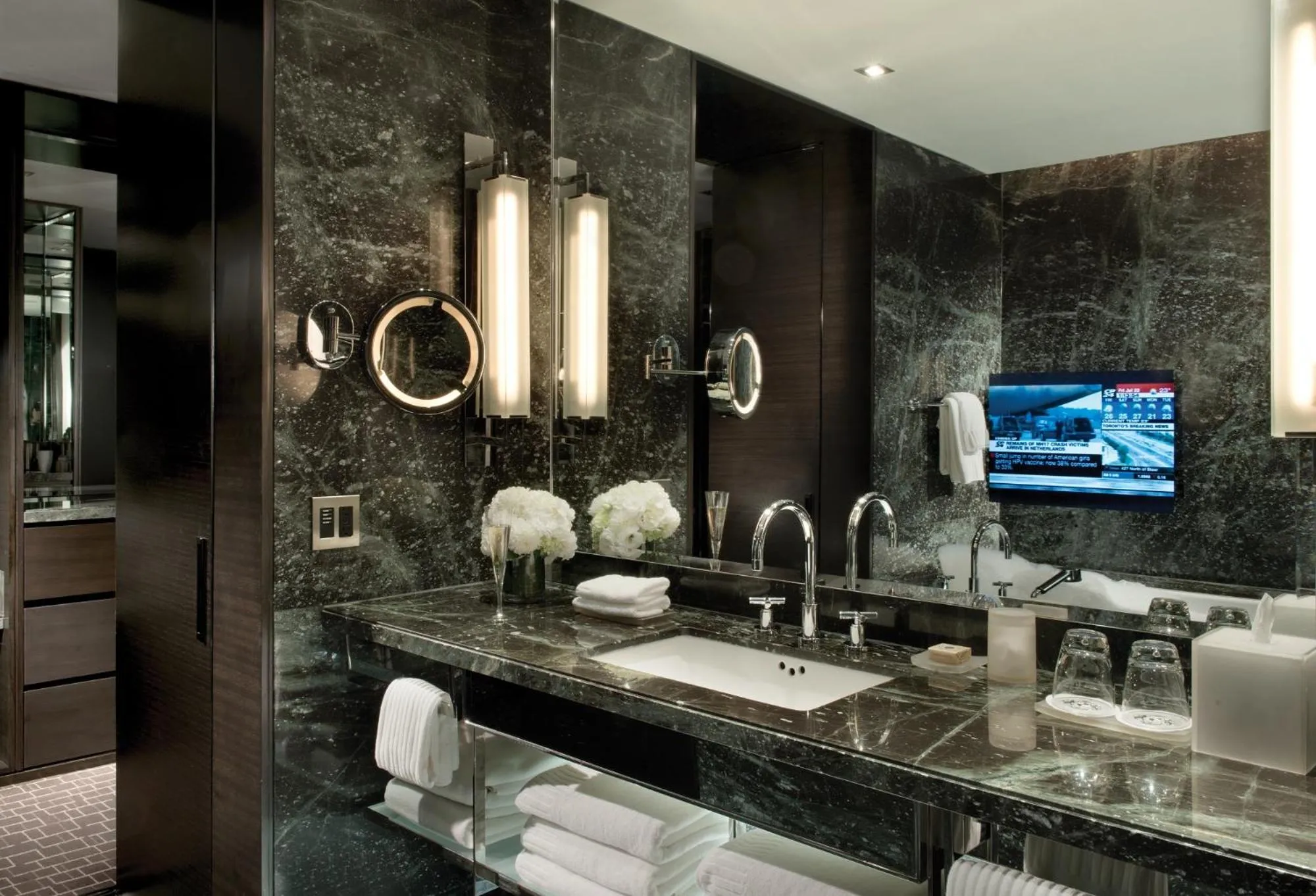 Bathroom in The Hazelton Hotel