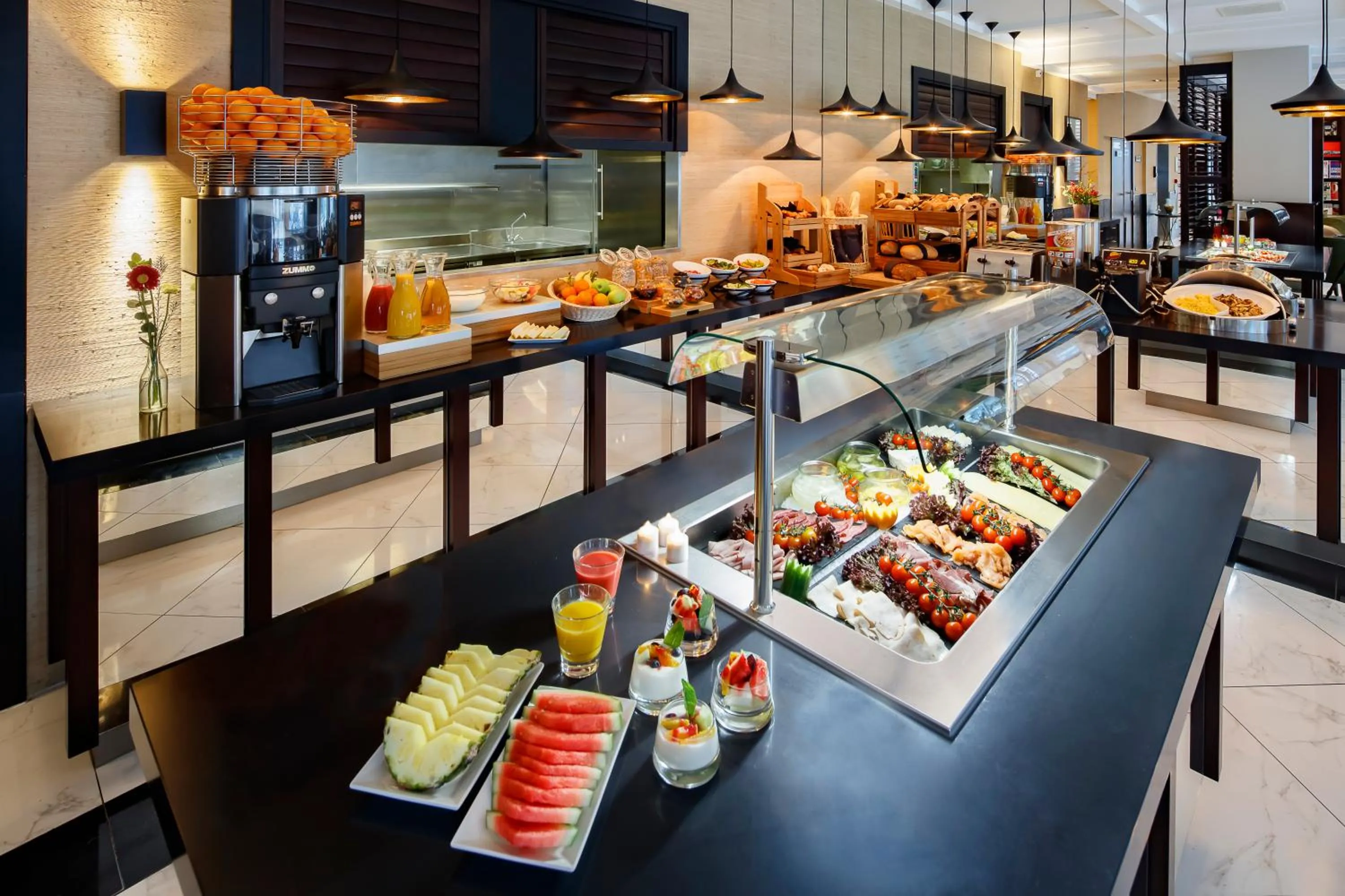 Buffet breakfast in Boutique Hotel Notting Hill