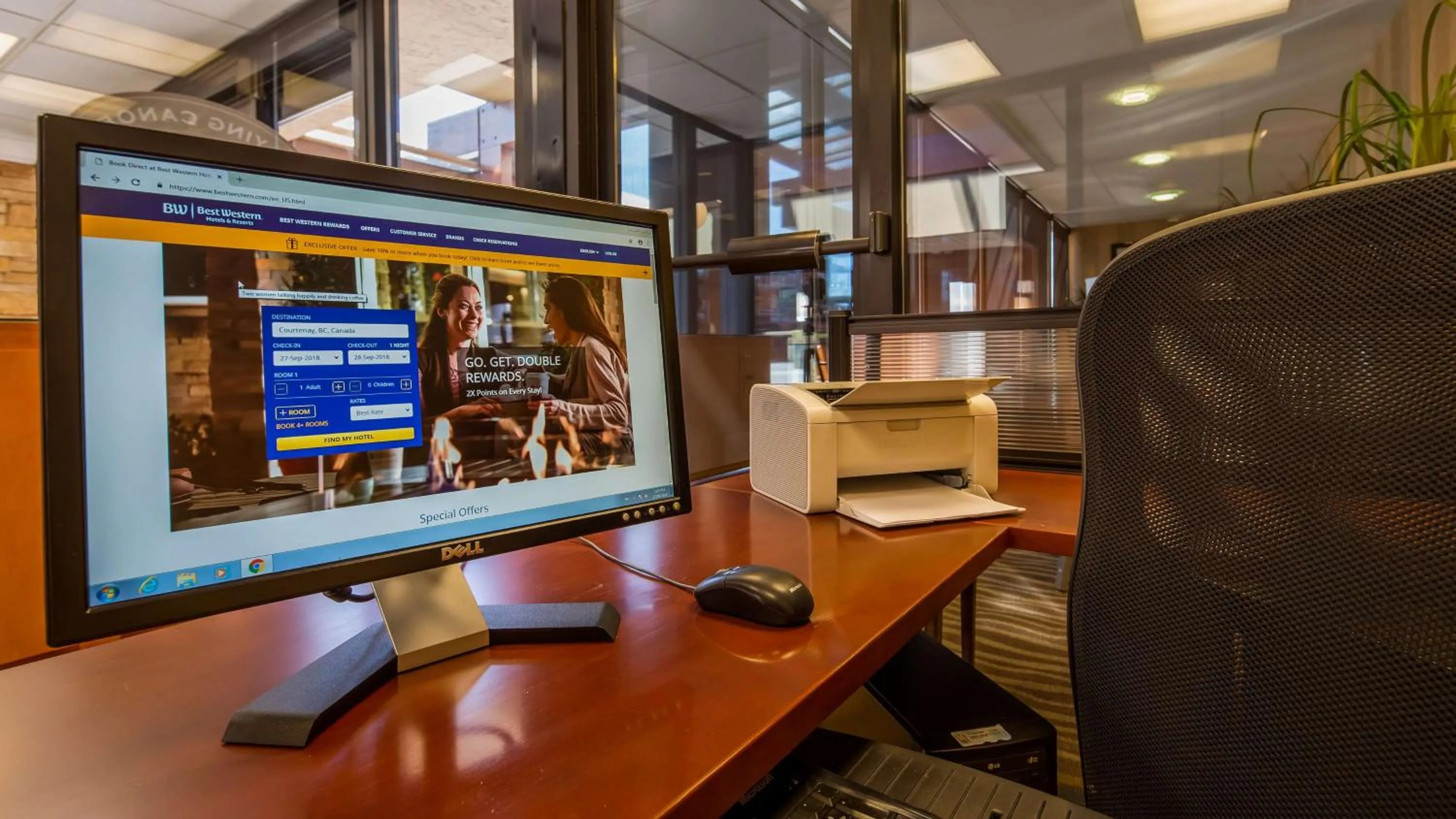 On site in Best Western The Westerly Hotel