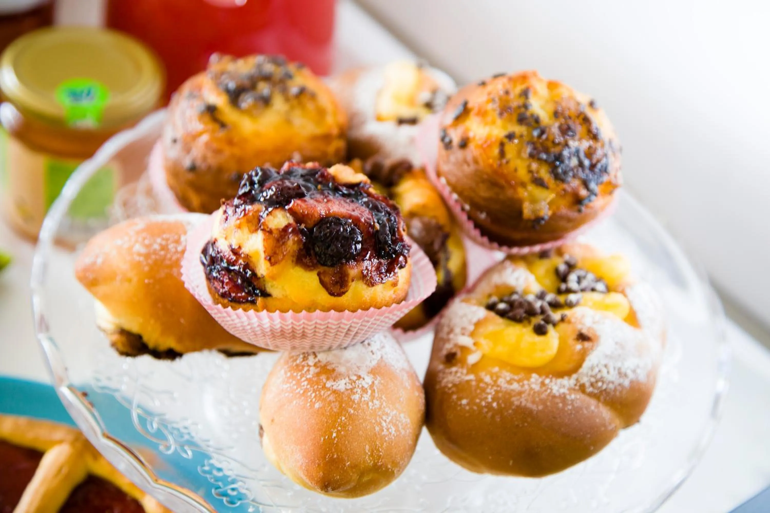 Italian breakfast in B&B Da Peo