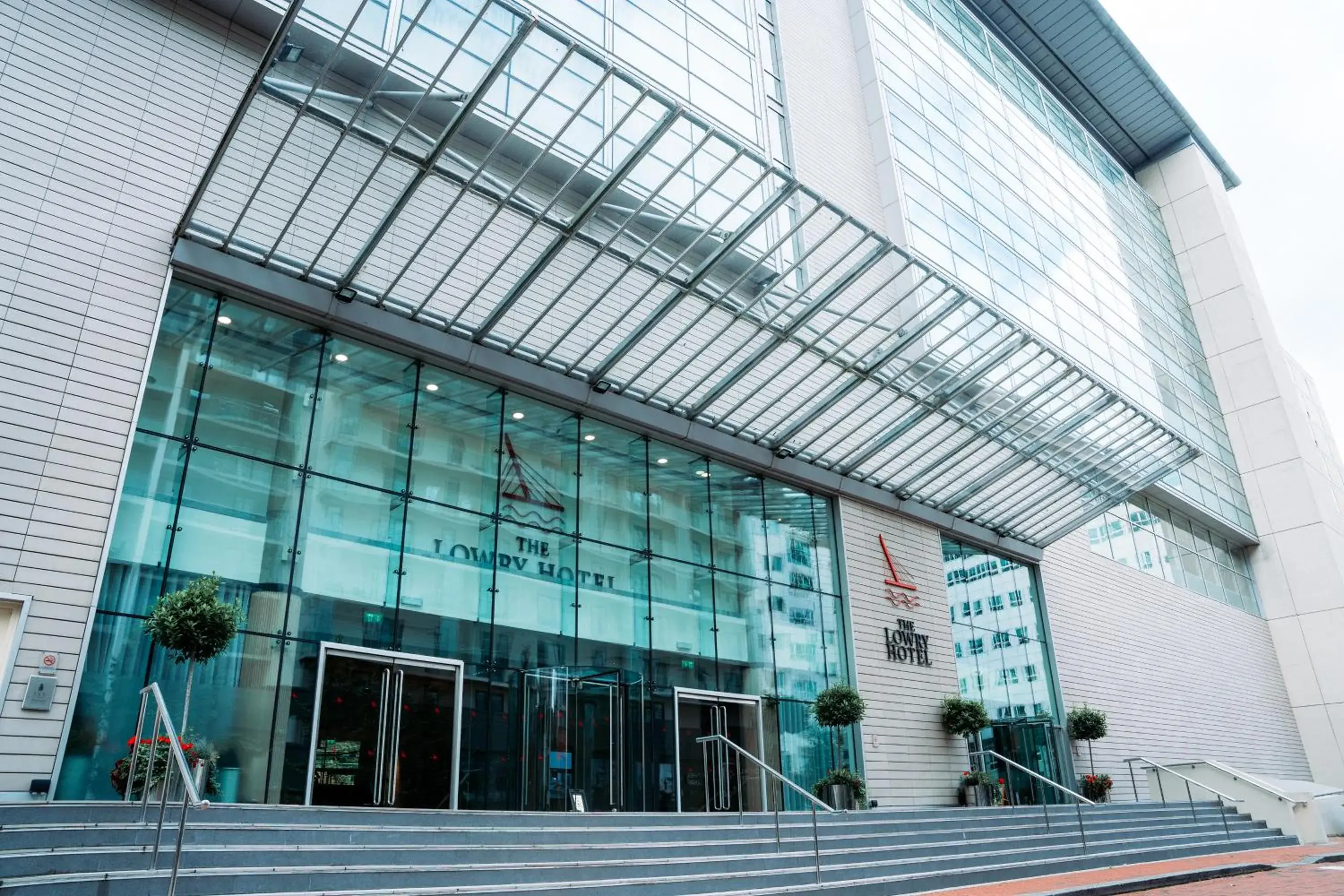 Facade/entrance in The Lowry Hotel Manchester Facade/entrance in The Lowry Hotel Manchester
