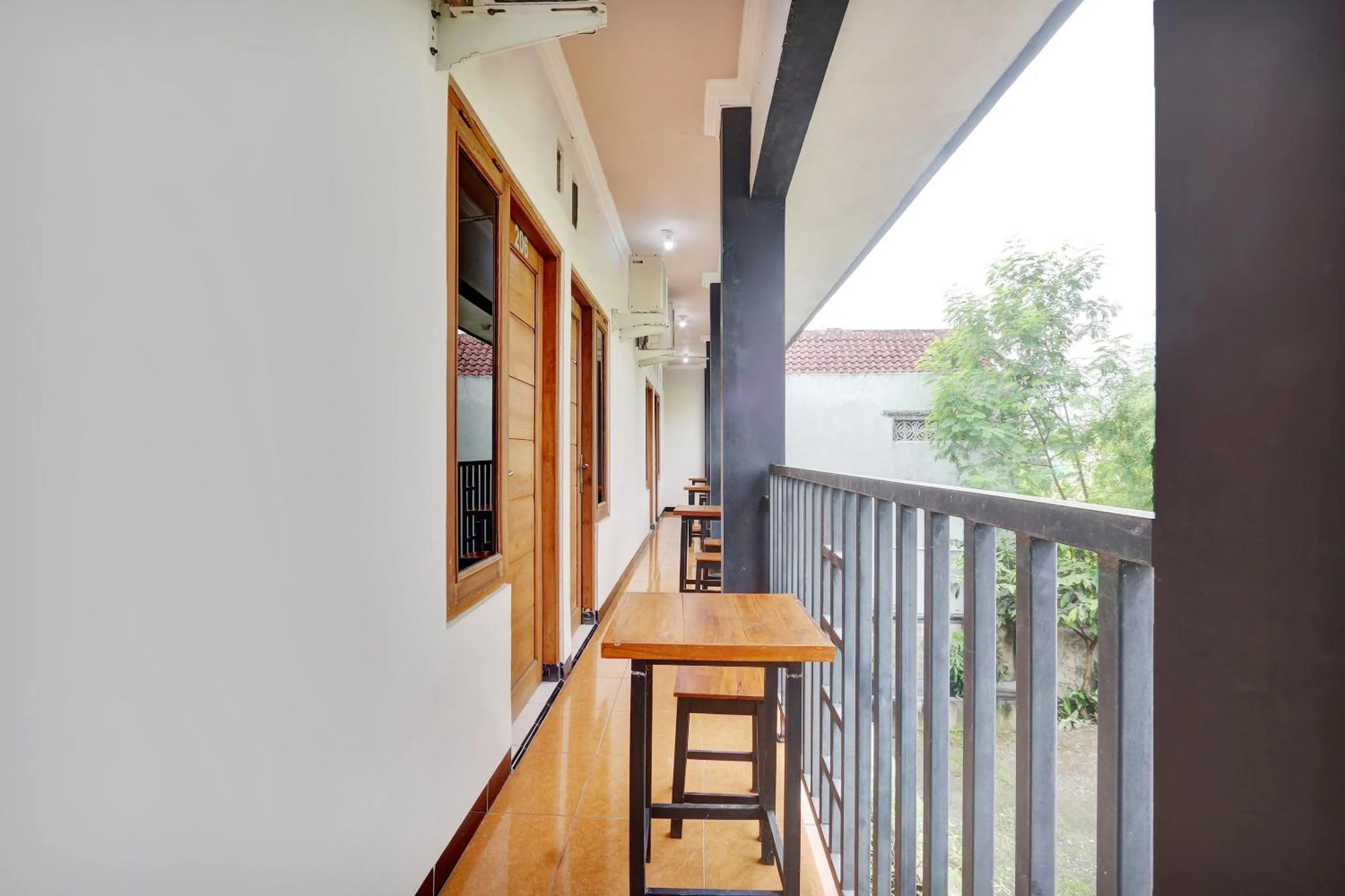 Balcony/Terrace in Hotel Wisma CK