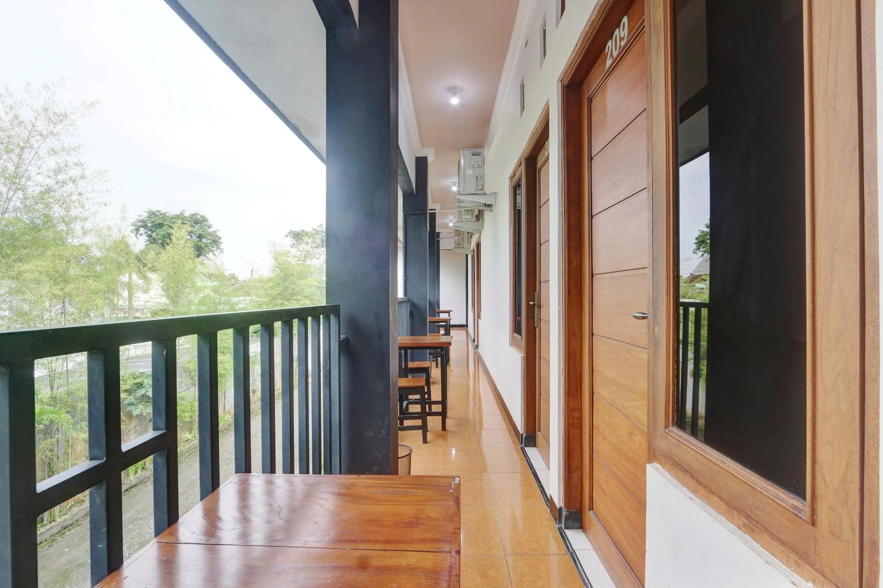 Balcony/Terrace in Hotel Wisma CK