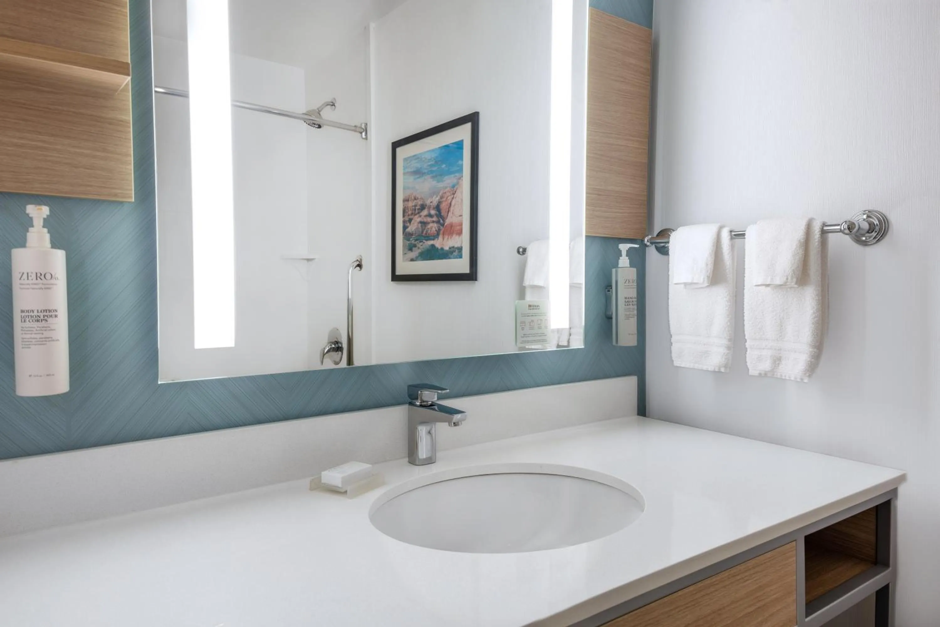 Bathroom in Hilton Garden Inn Sioux Falls South