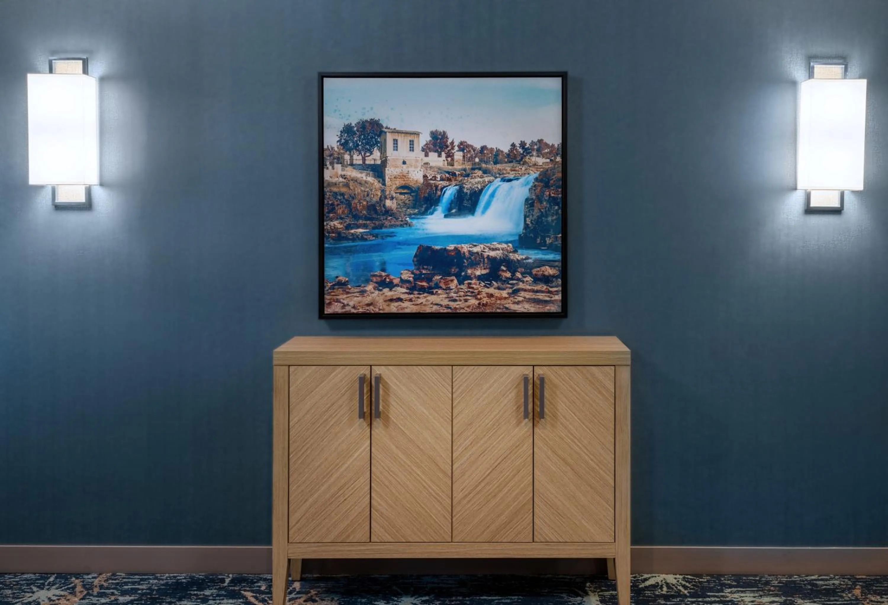 Lobby or reception in Hilton Garden Inn Sioux Falls South